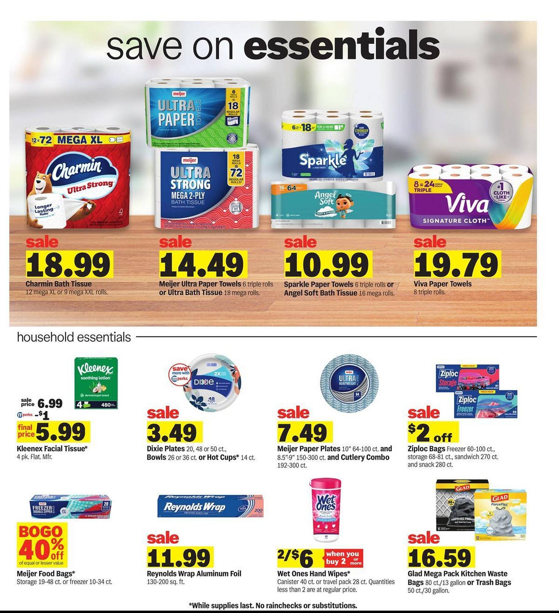 Meijer weekly ad