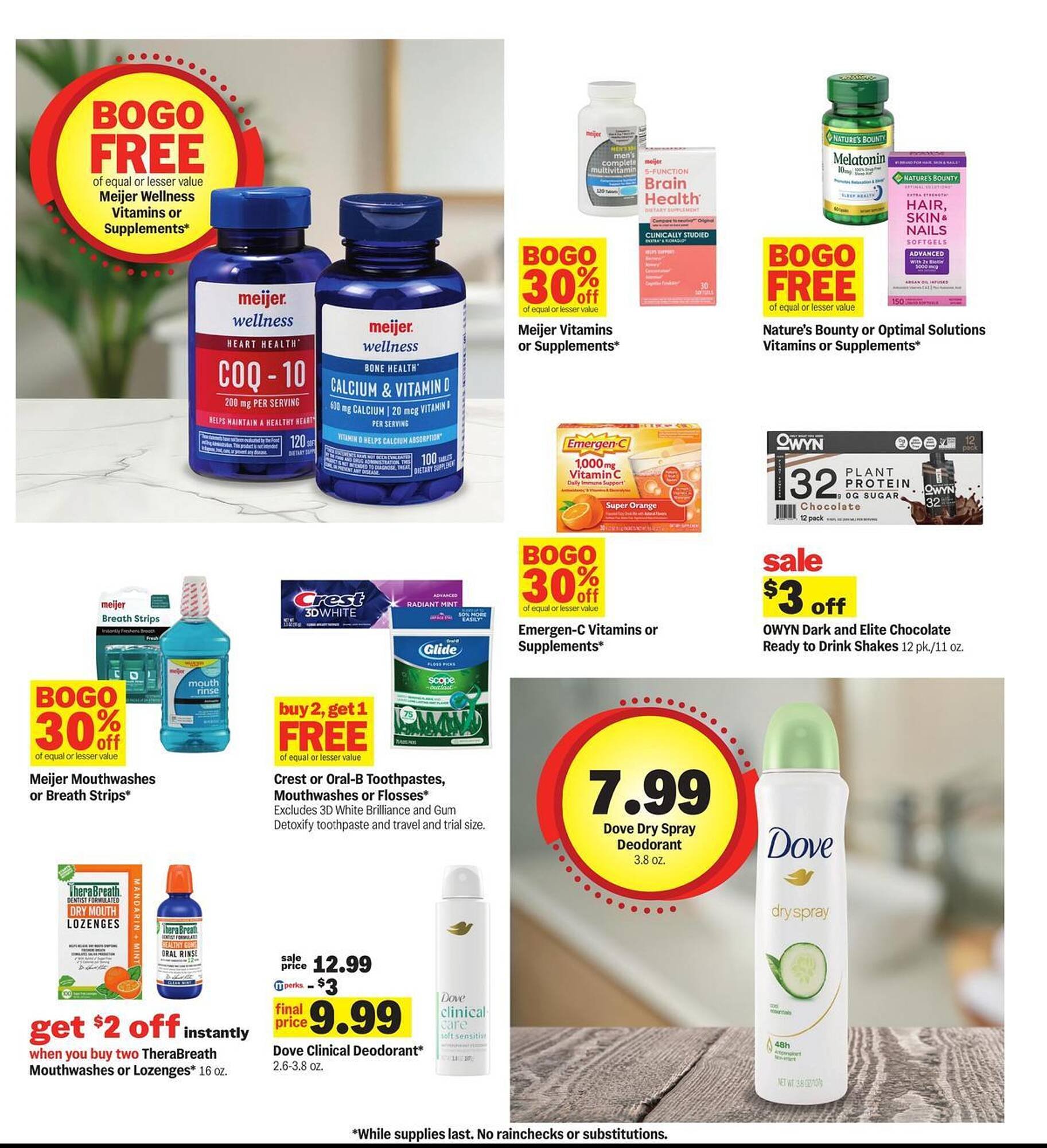 Meijer weekly ad