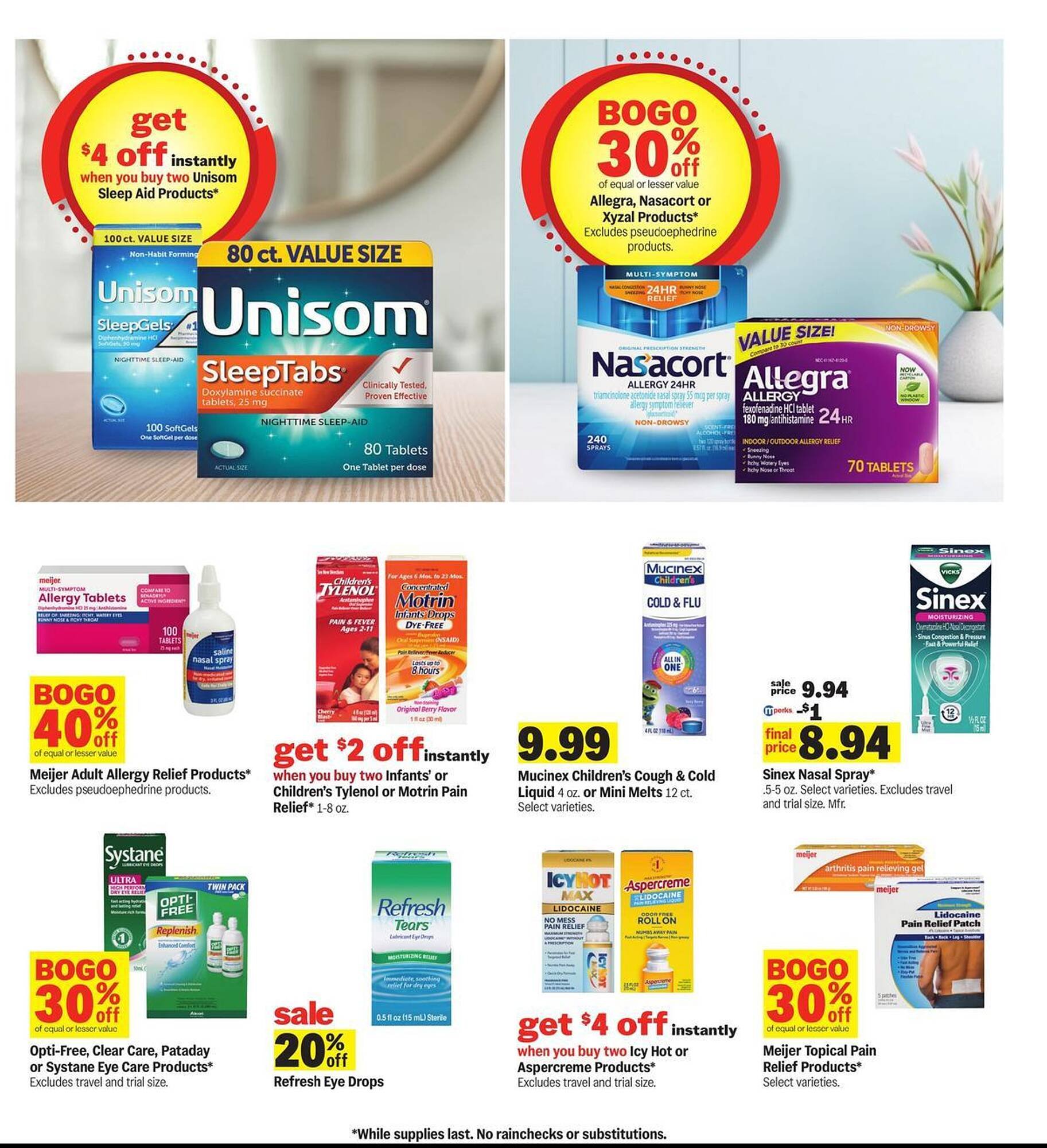 Meijer weekly ad