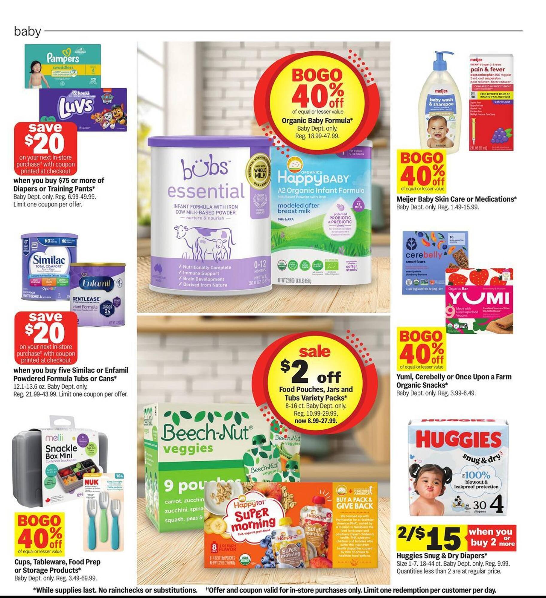 Meijer weekly ad