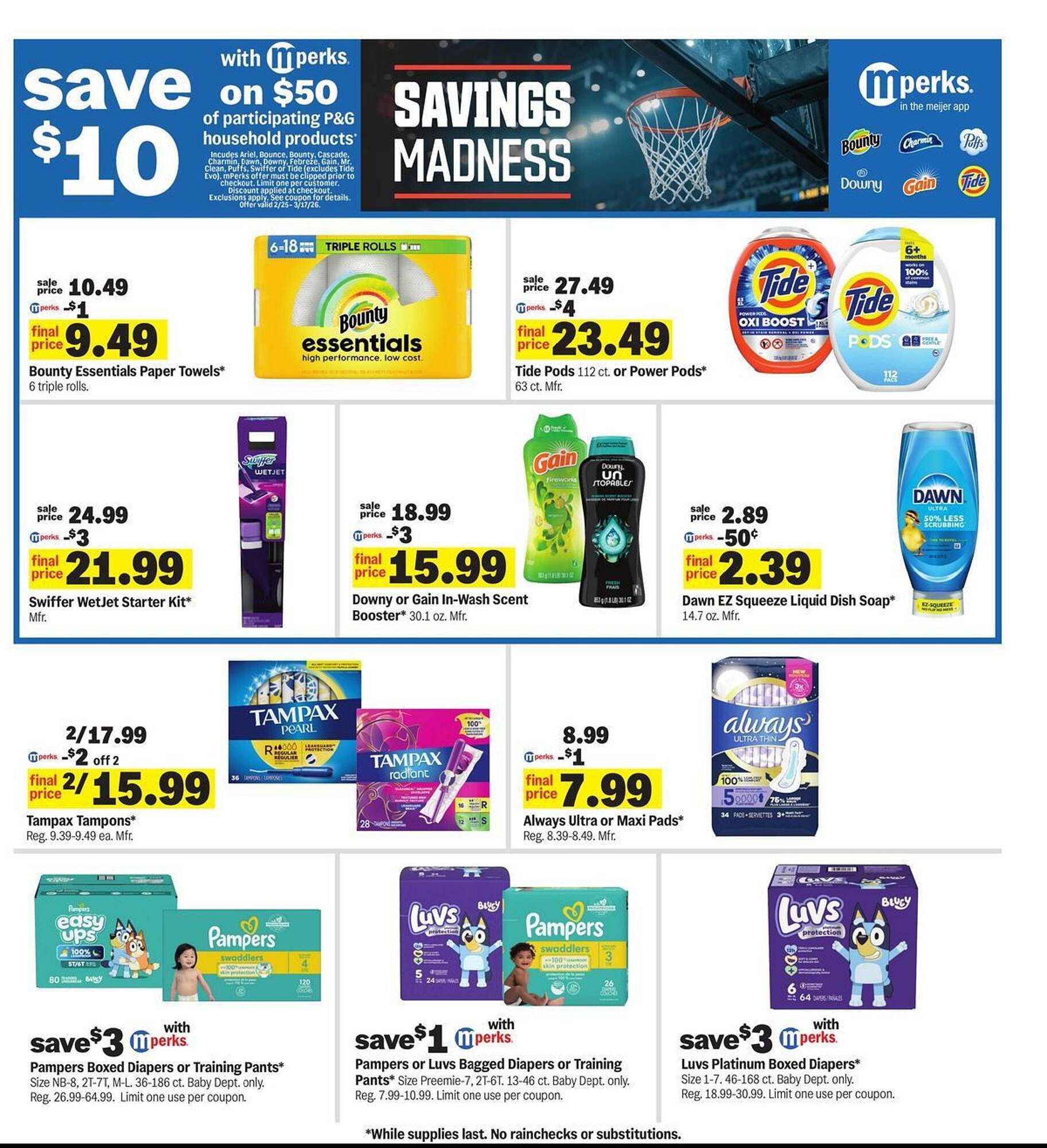 Meijer weekly ad