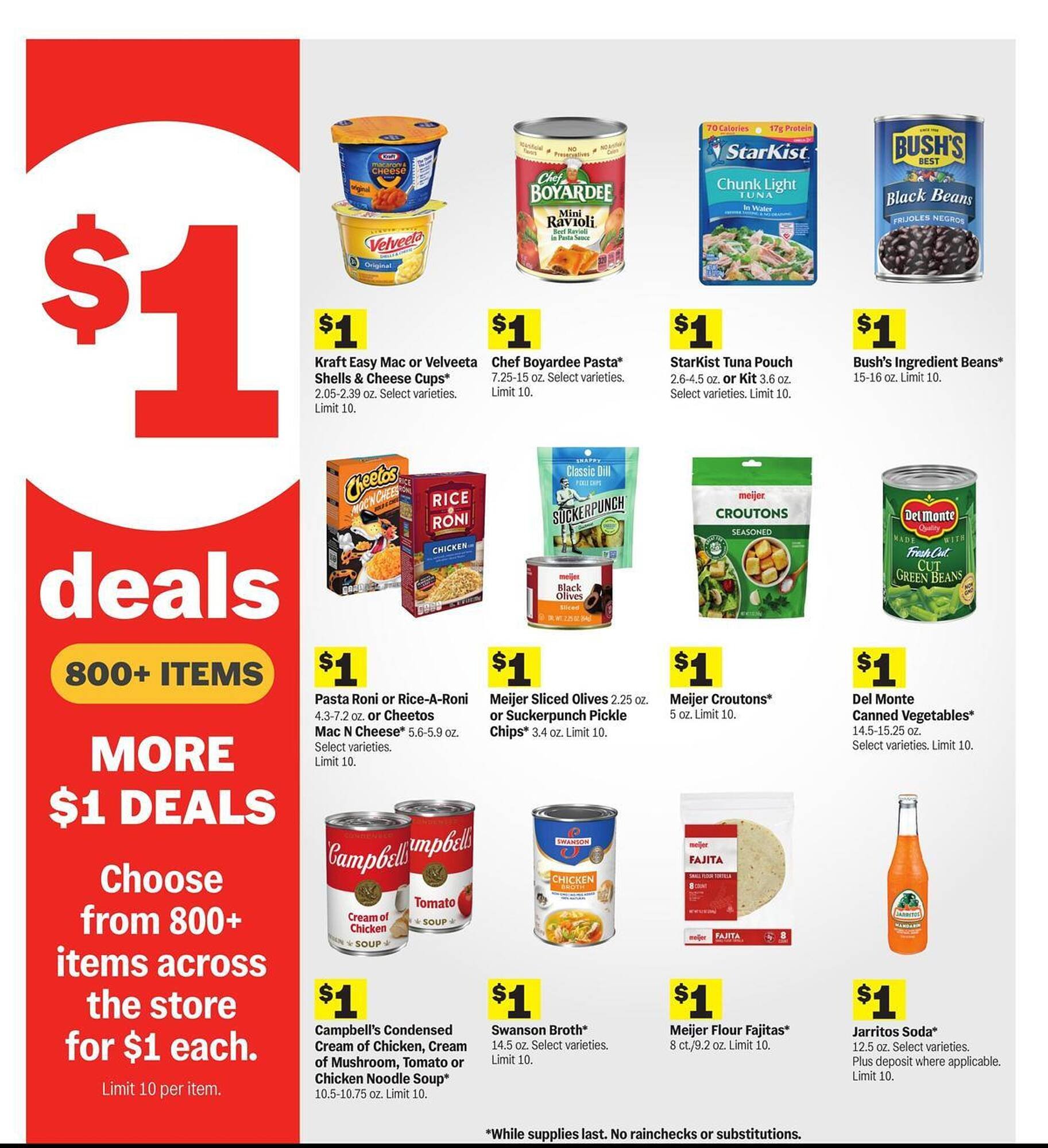 Meijer weekly ad