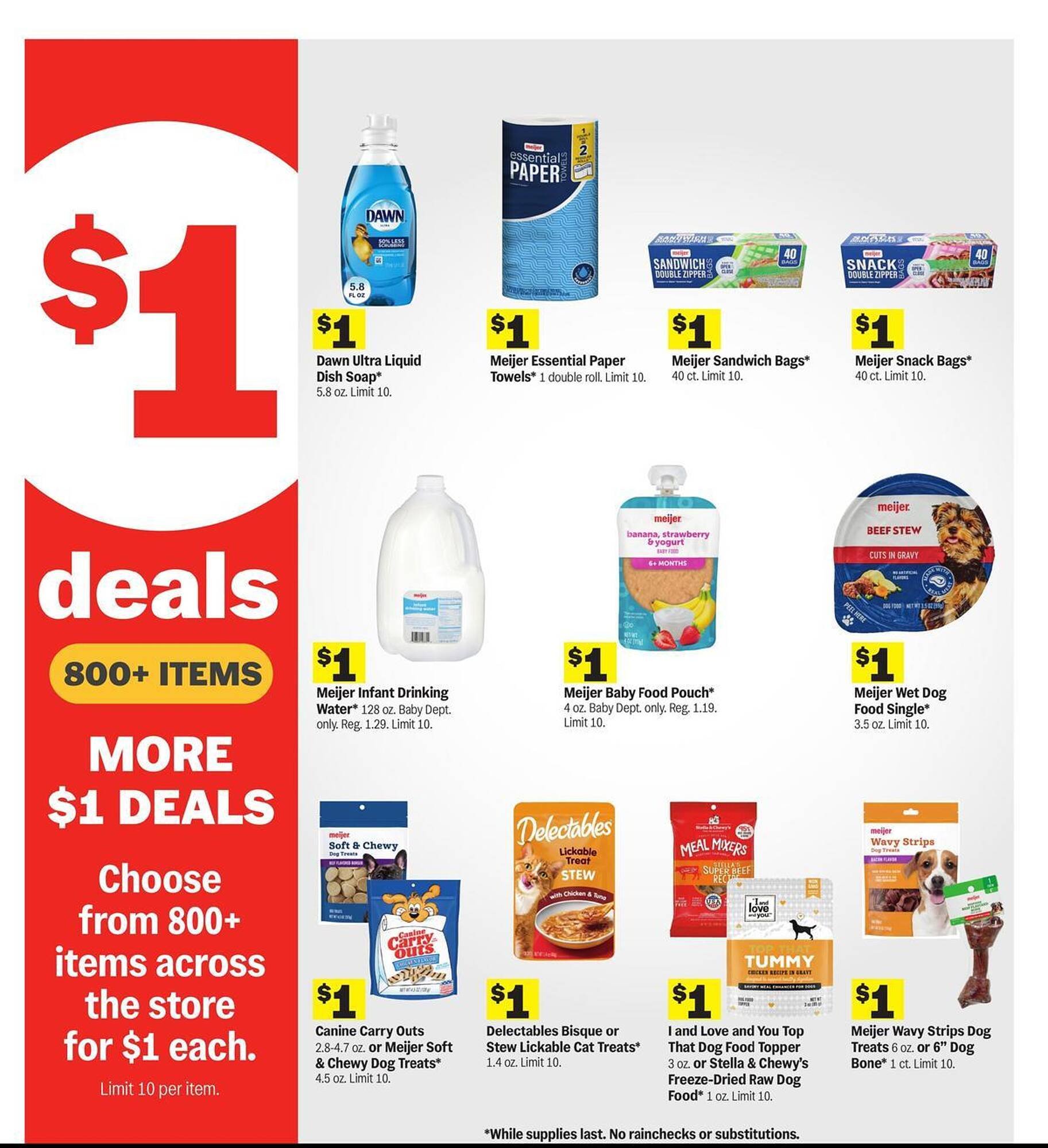 Meijer weekly ad