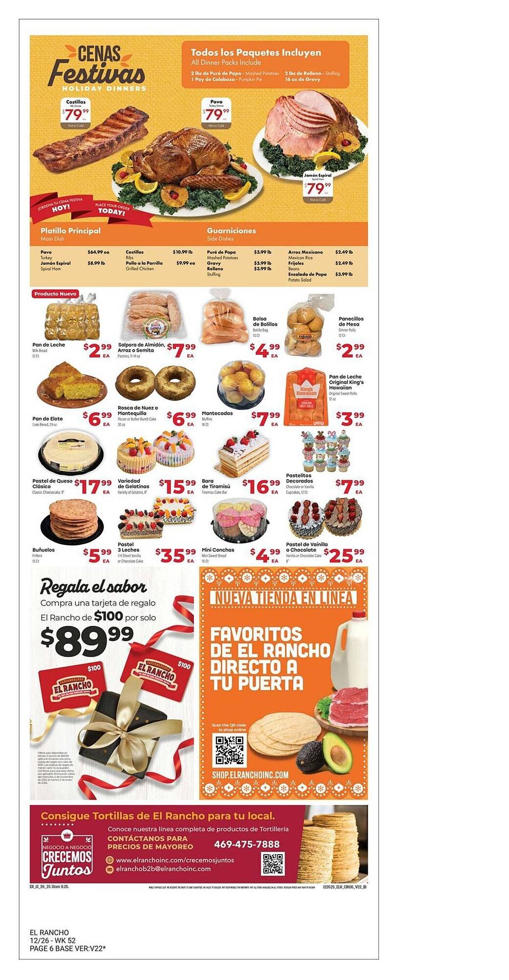 Supermercado El Rancho weekly ad