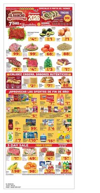 Supermercado El Rancho weekly ad