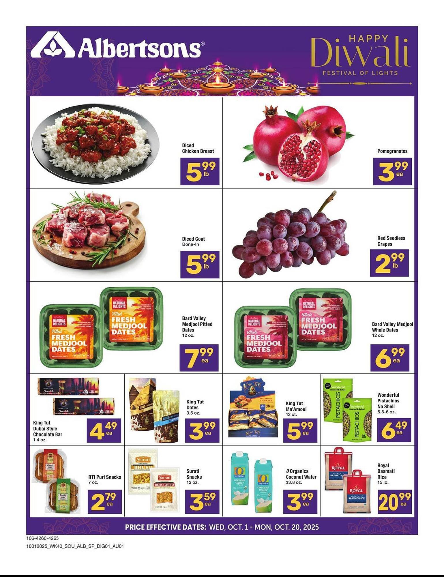 Albertsons weekly ad (2025-10-01 - 2025-10-20) | 1