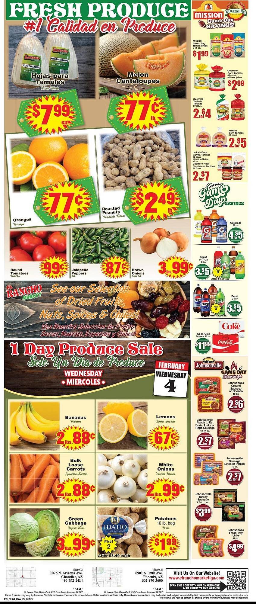 Supermercado El Rancho weekly ad