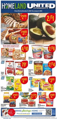 Homeland Market weekly ad