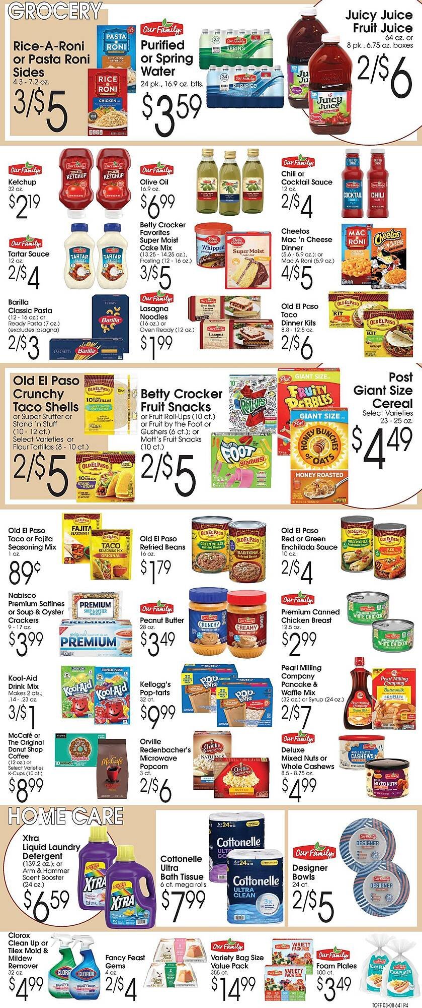 Family Fare weekly ad