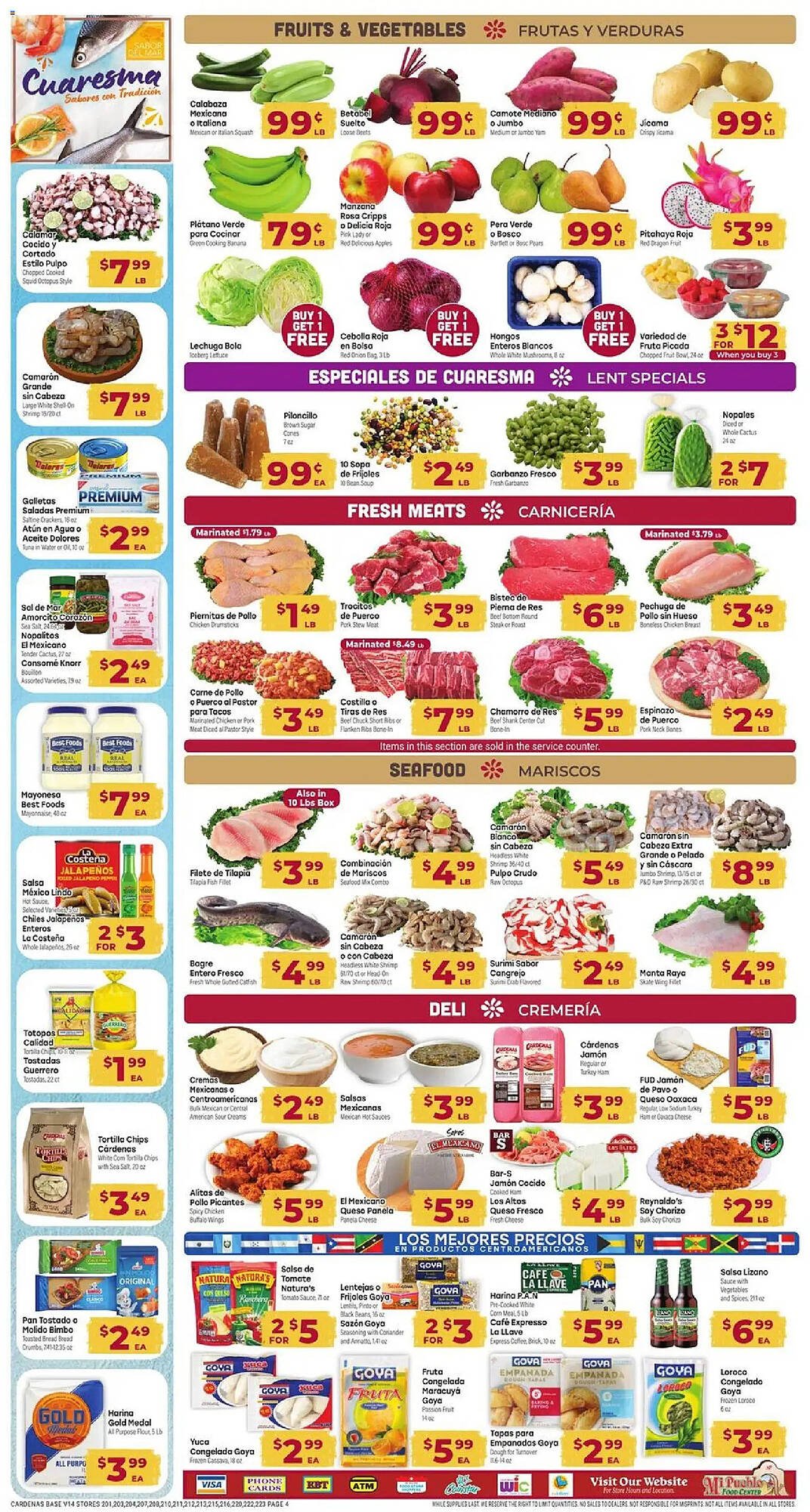 Cardenas weekly ad