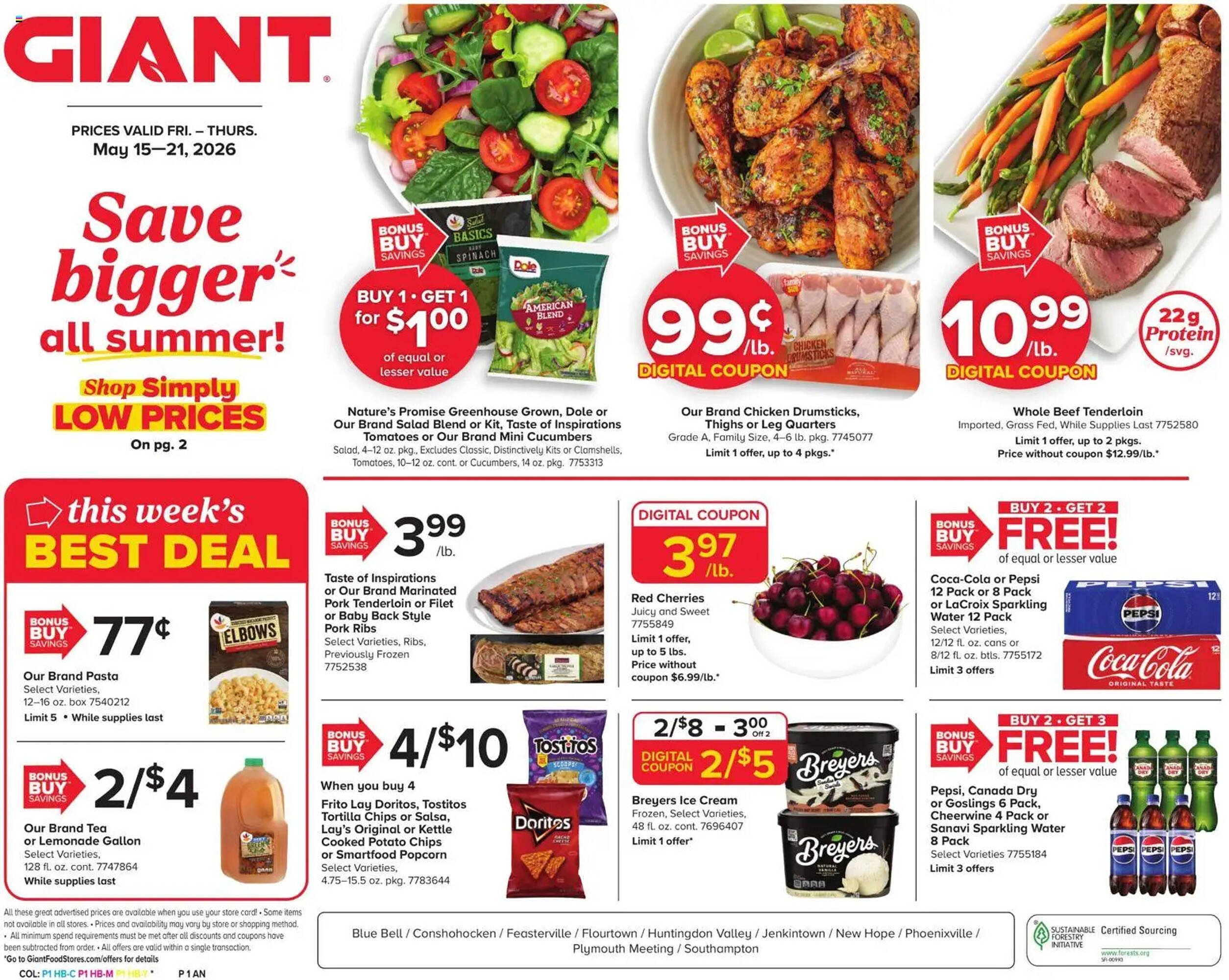 GIANT weekly ad