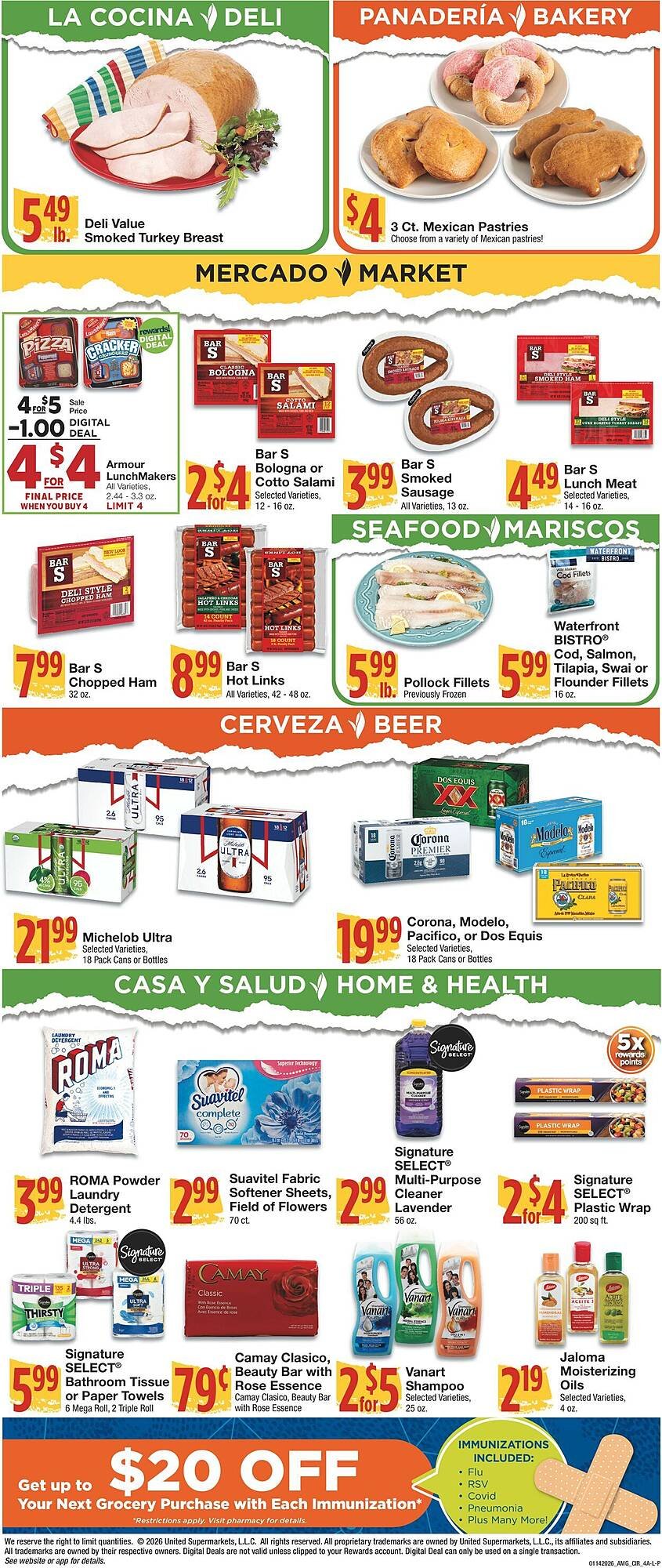 United Supermarkets weekly ad