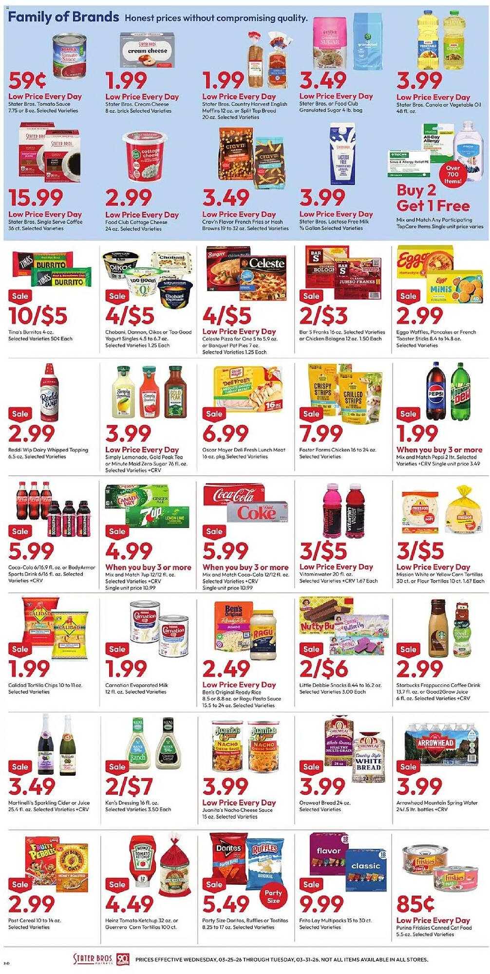 Stater Bros weekly ad