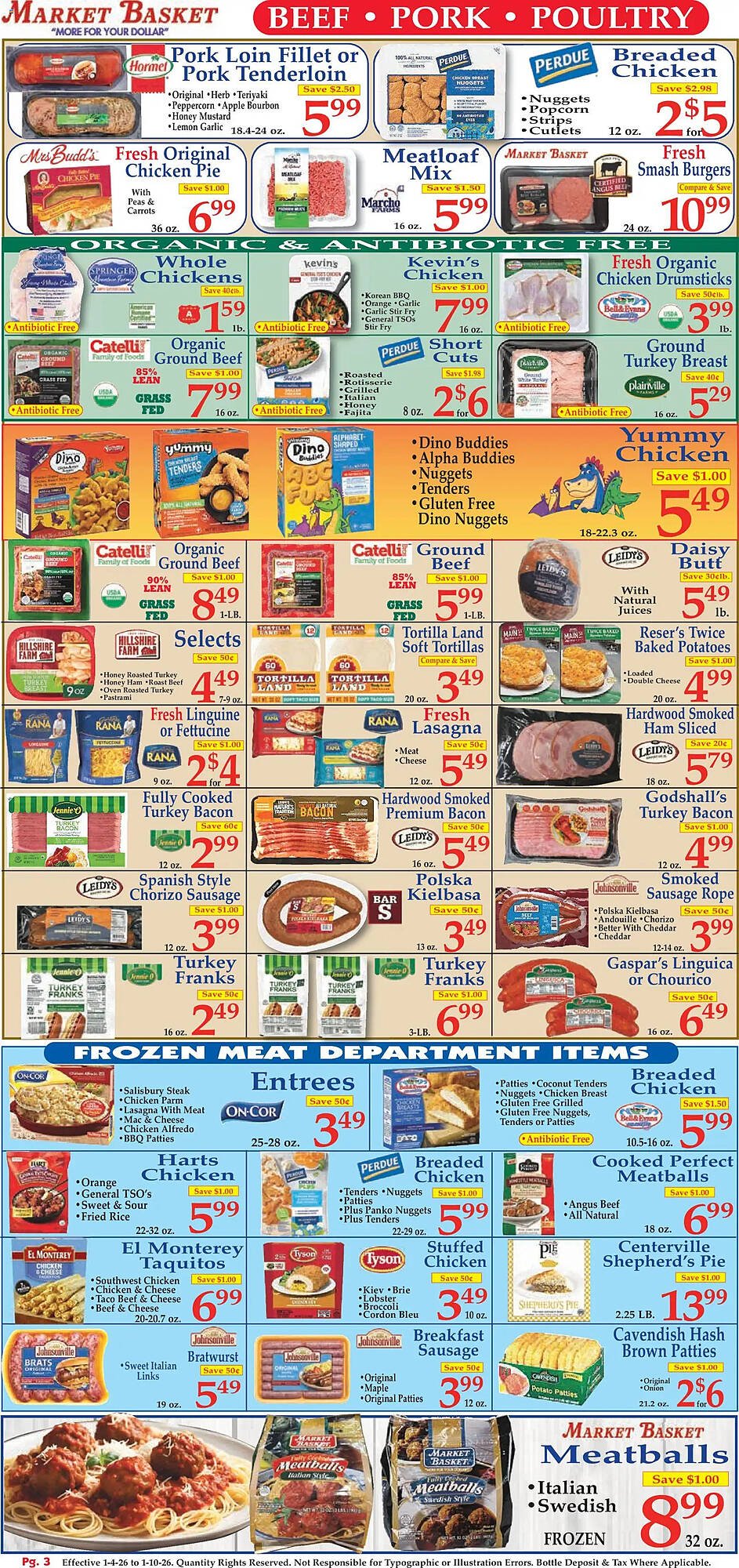 Market Basket weekly ad