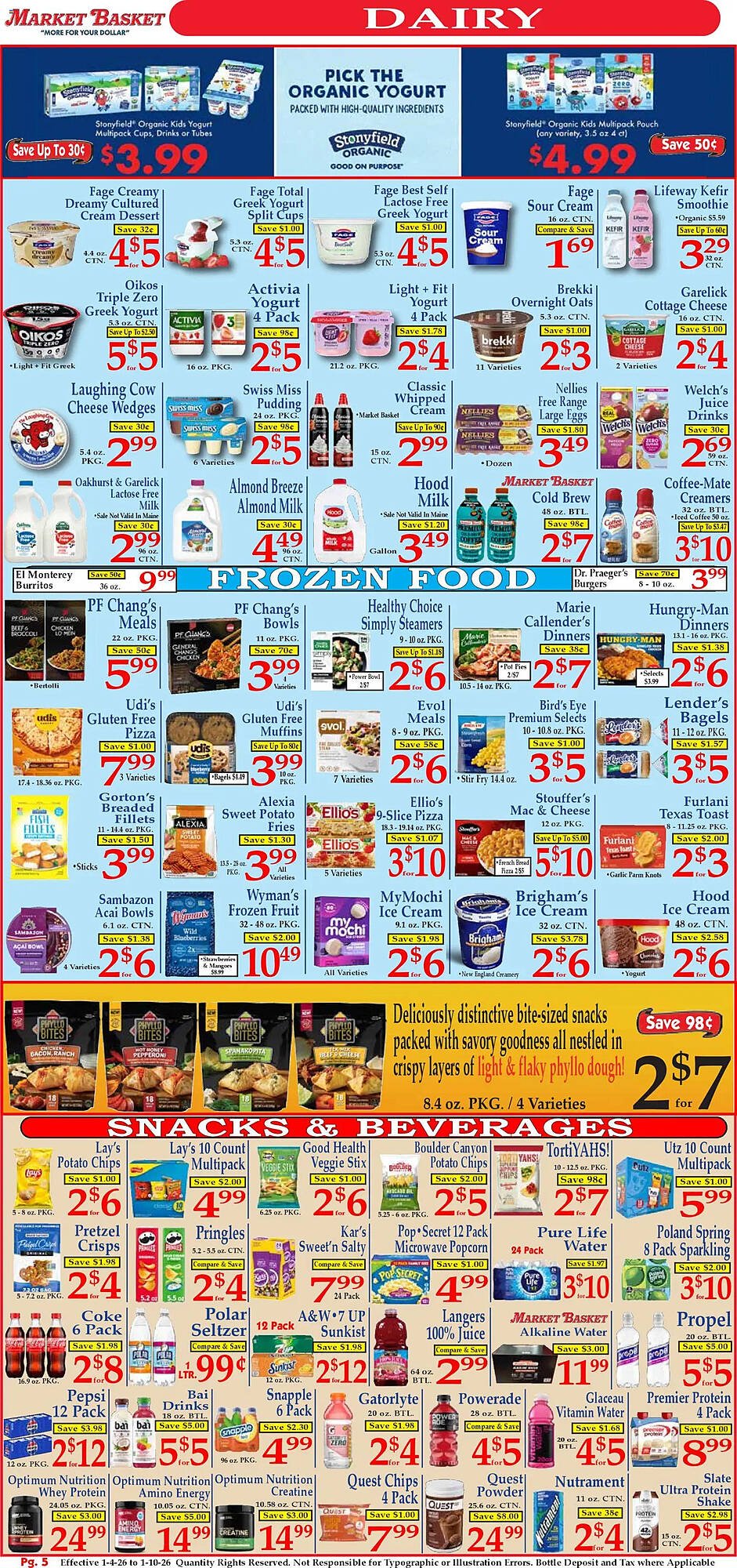 Market Basket weekly ad