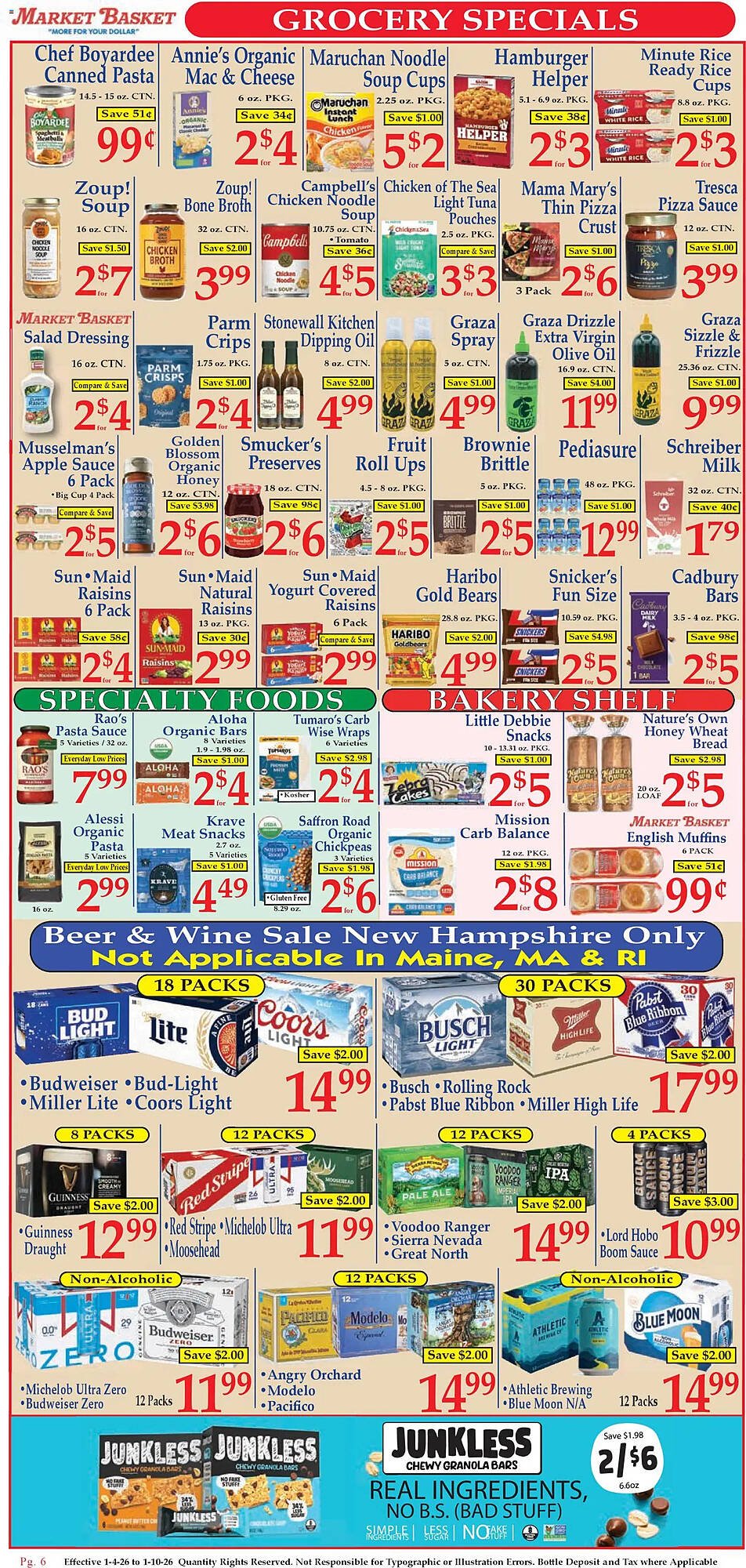 Market Basket weekly ad