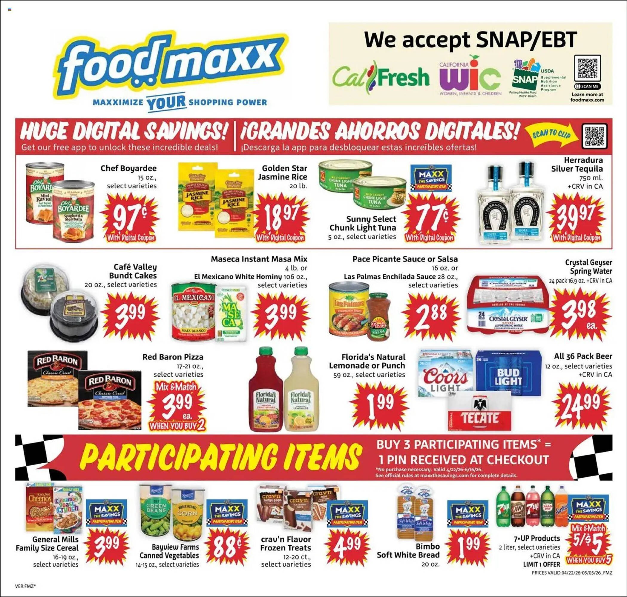 Foodmaxx weekly ad