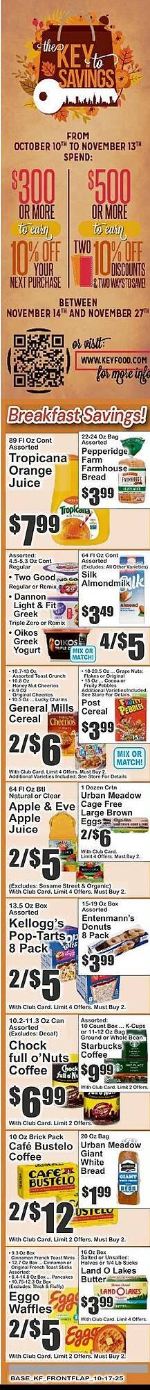 Key Food circular (2025-10-17 - 2025-10-23) | 2