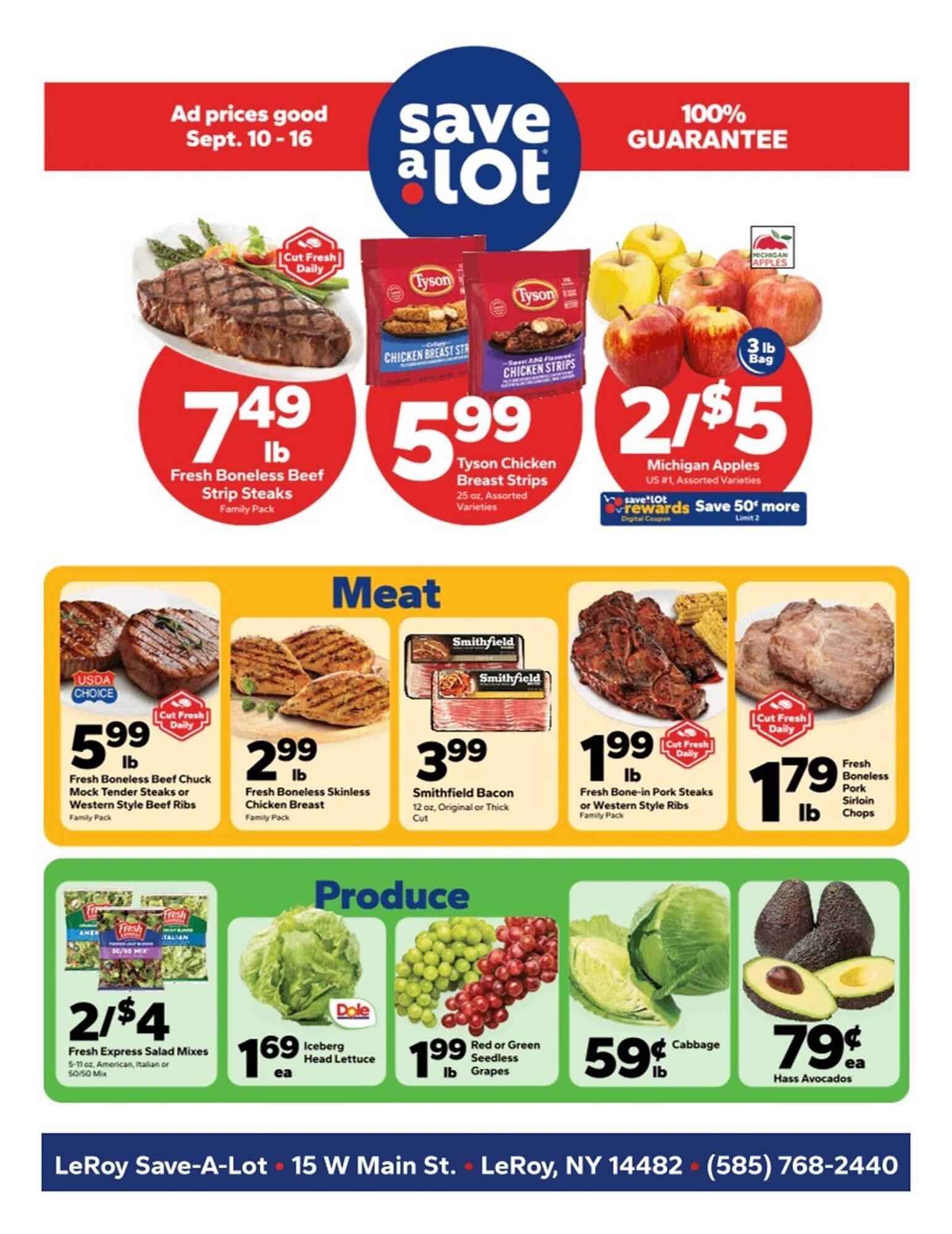 Save a Lot weekly ad (2025-09-10 - 2025-09-16) | 1