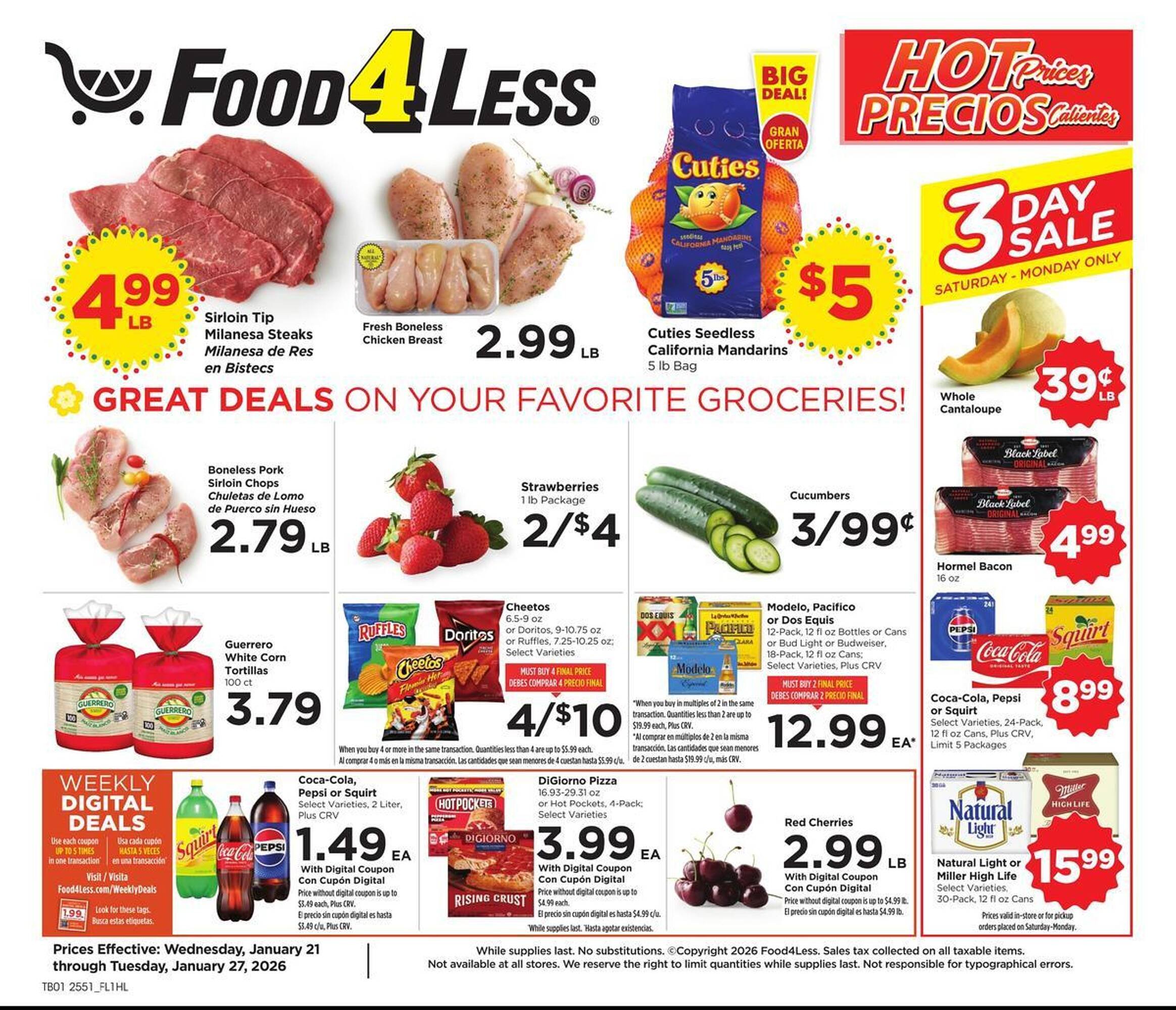 Food 4 Less weekly ad