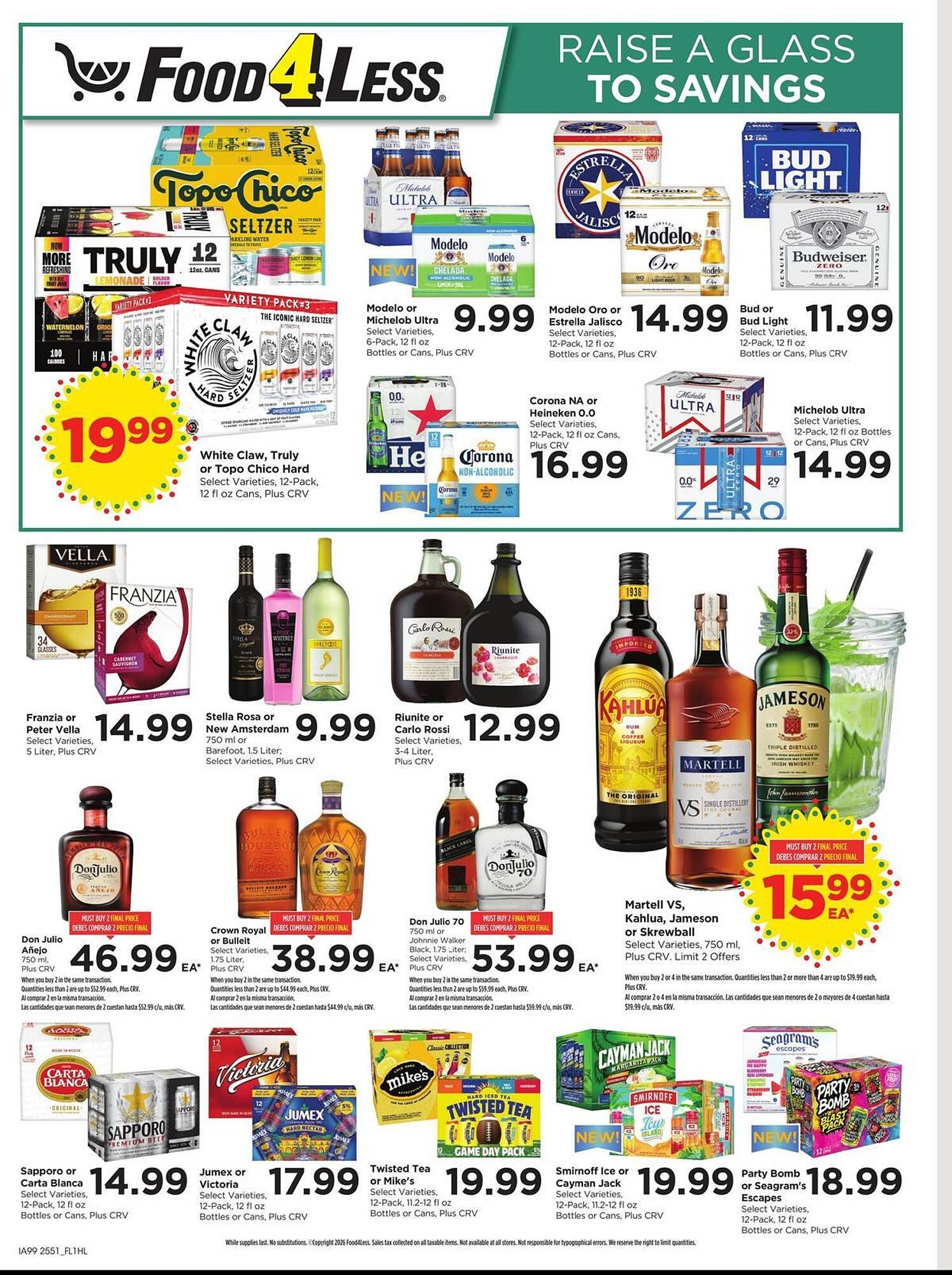 Food 4 Less weekly ad