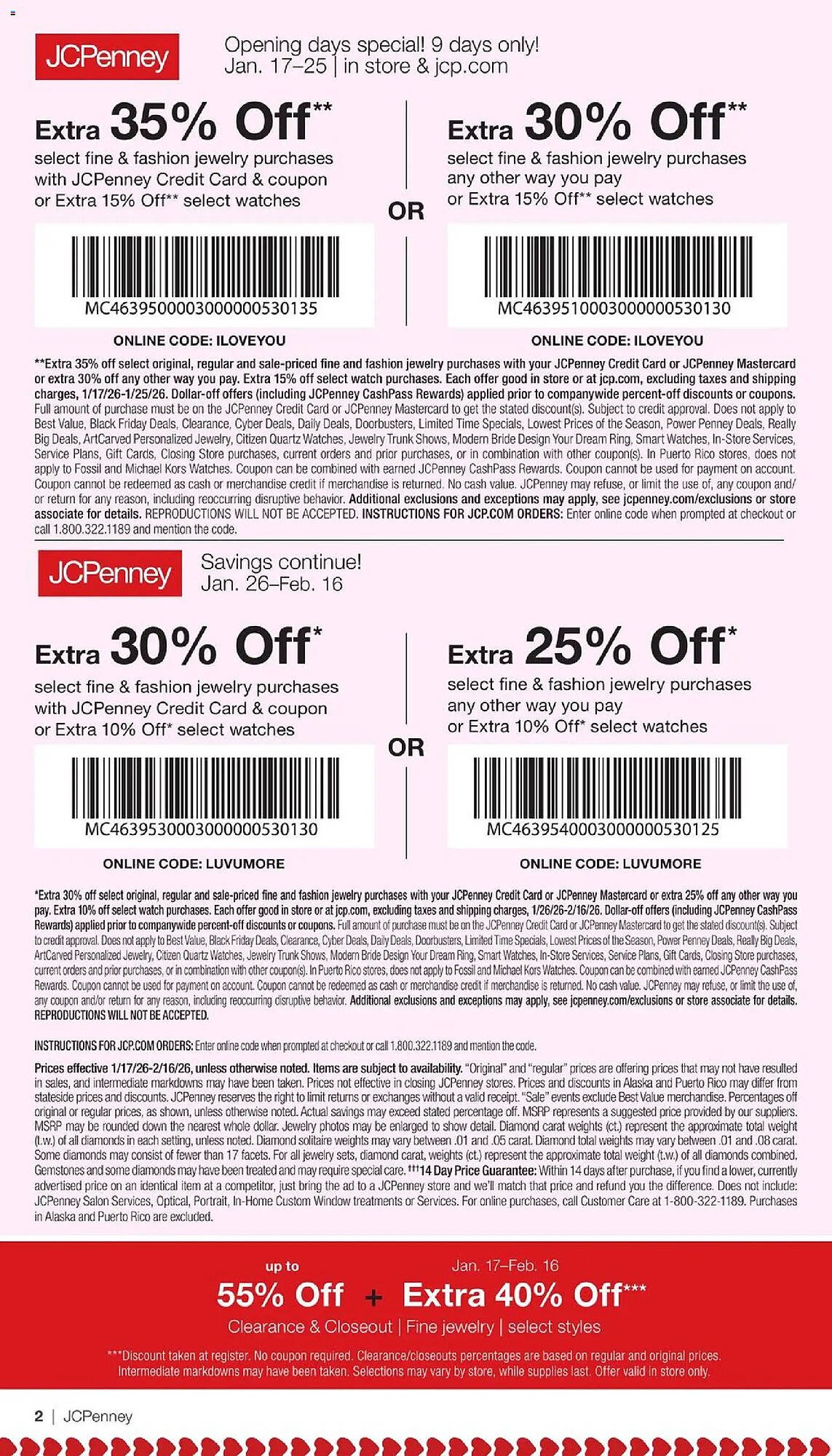 JC Penney weekly ad