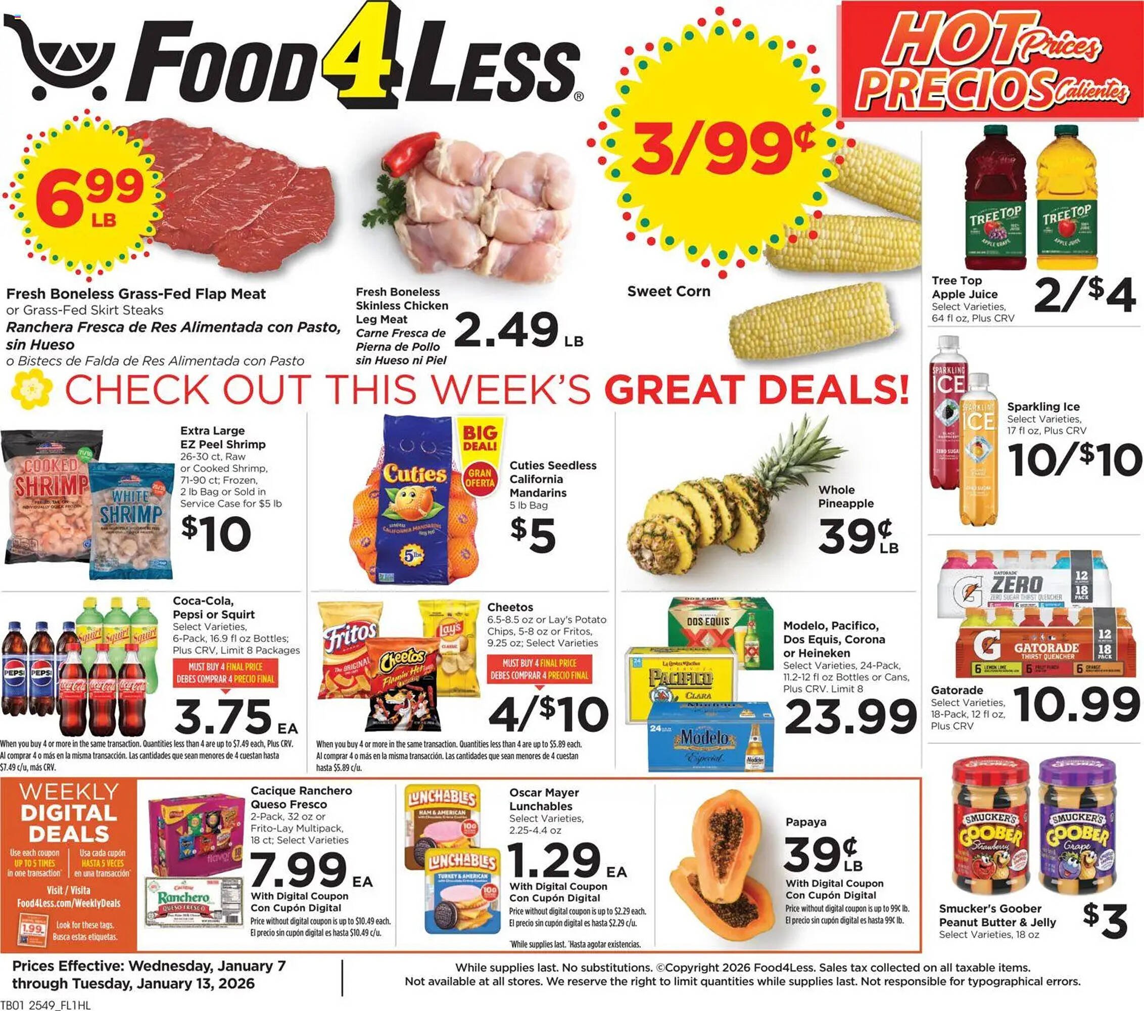 Food 4 Less weekly ad