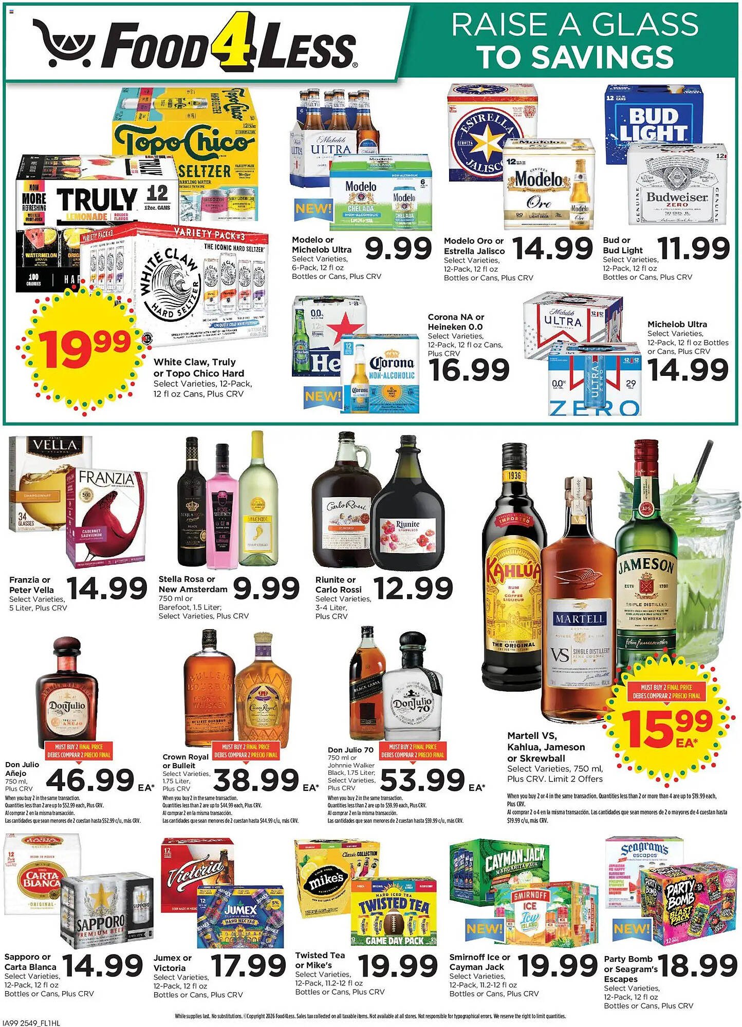 Food 4 Less weekly ad