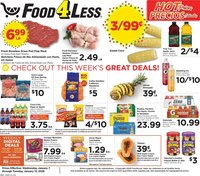 Food 4 Less weekly ad