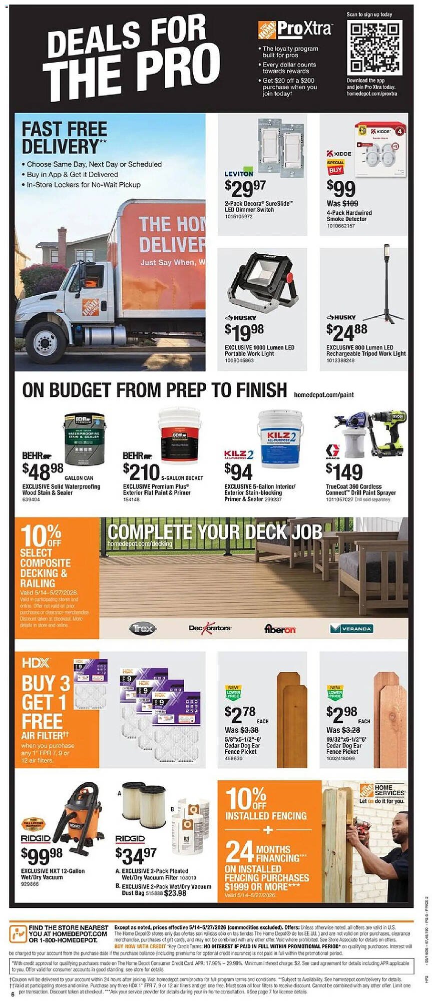 The Home Depot flyer (2026-05-14 - 2026-05-27) | 6