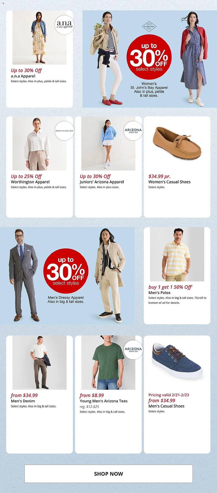 JC Penney weekly ad