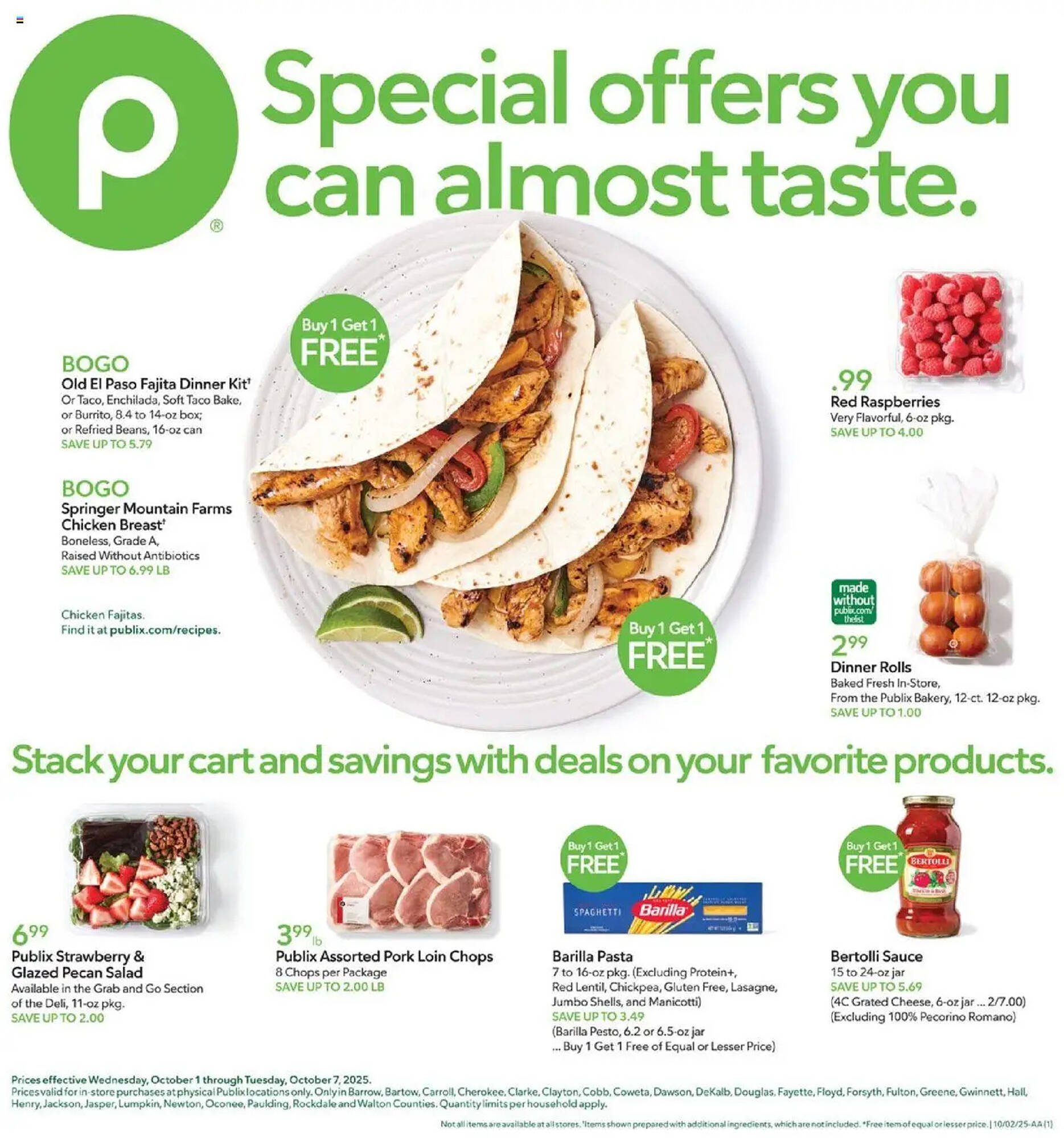 Publix weekly ad (2025-10-01 - 2025-10-07) | 1