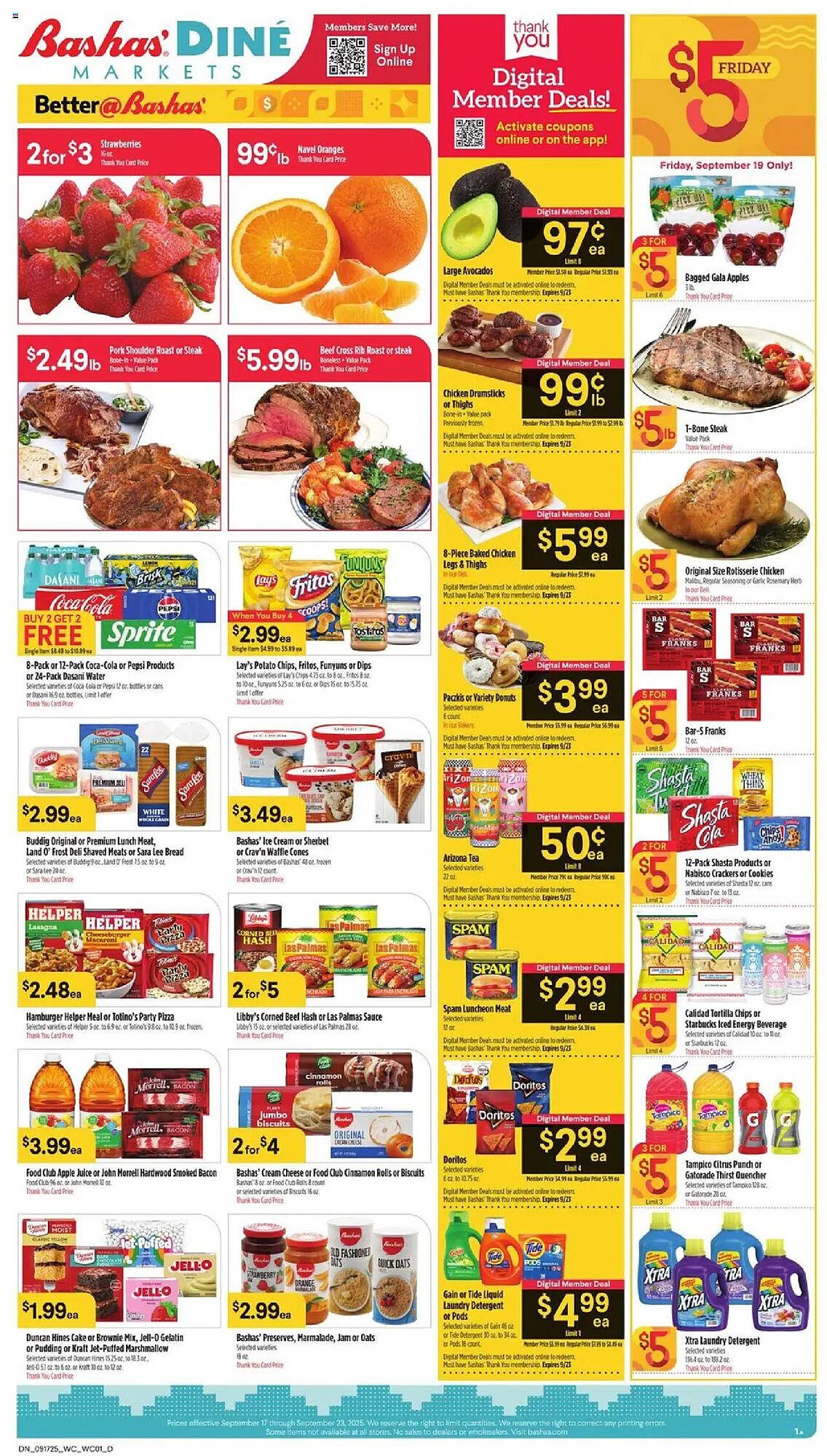Bashas&#039; weekly ad (2025-09-17 - 2025-09-23) | 1