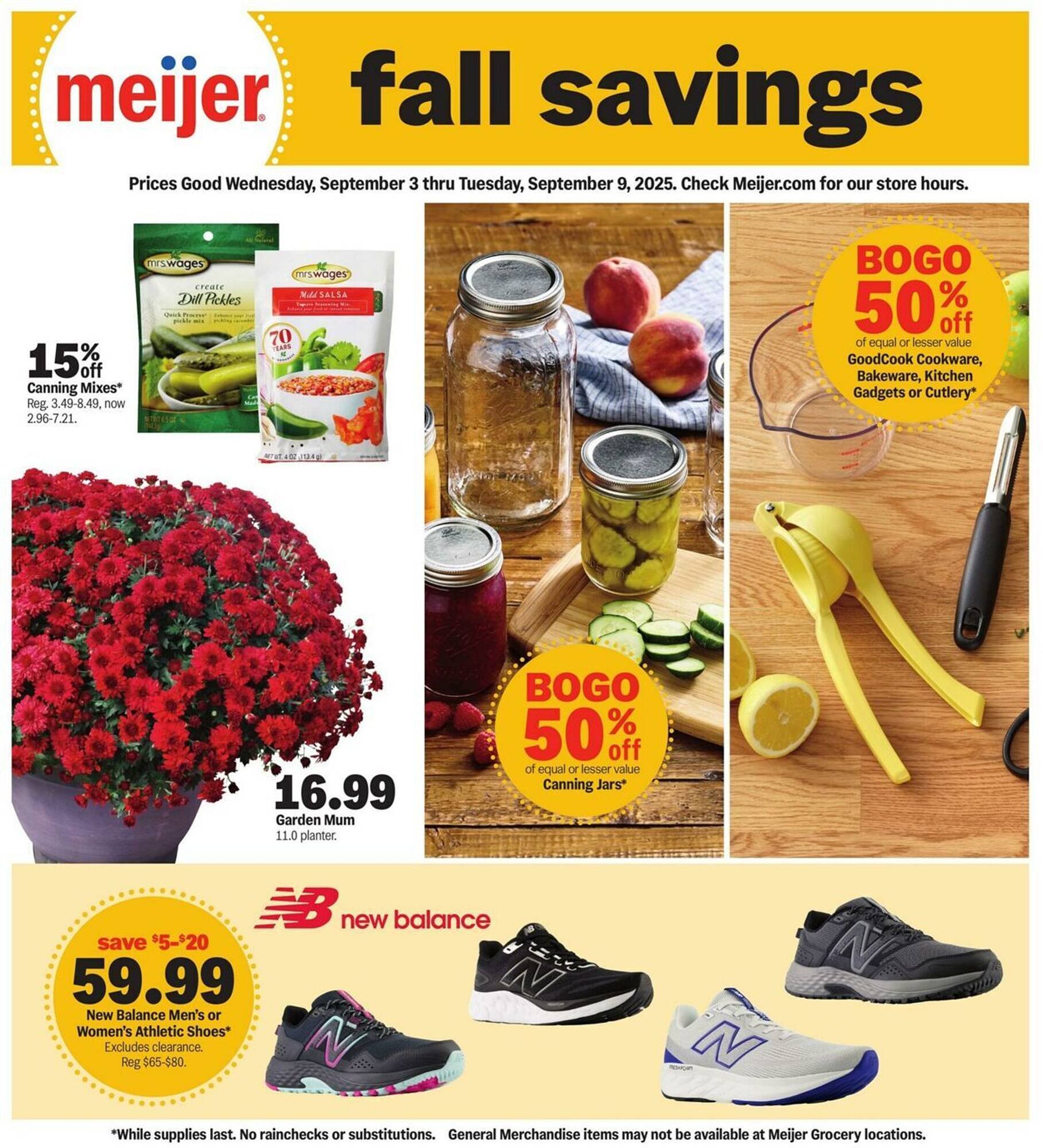 Meijer weekly ad (2025-09-03 - 2025-09-09) | 1