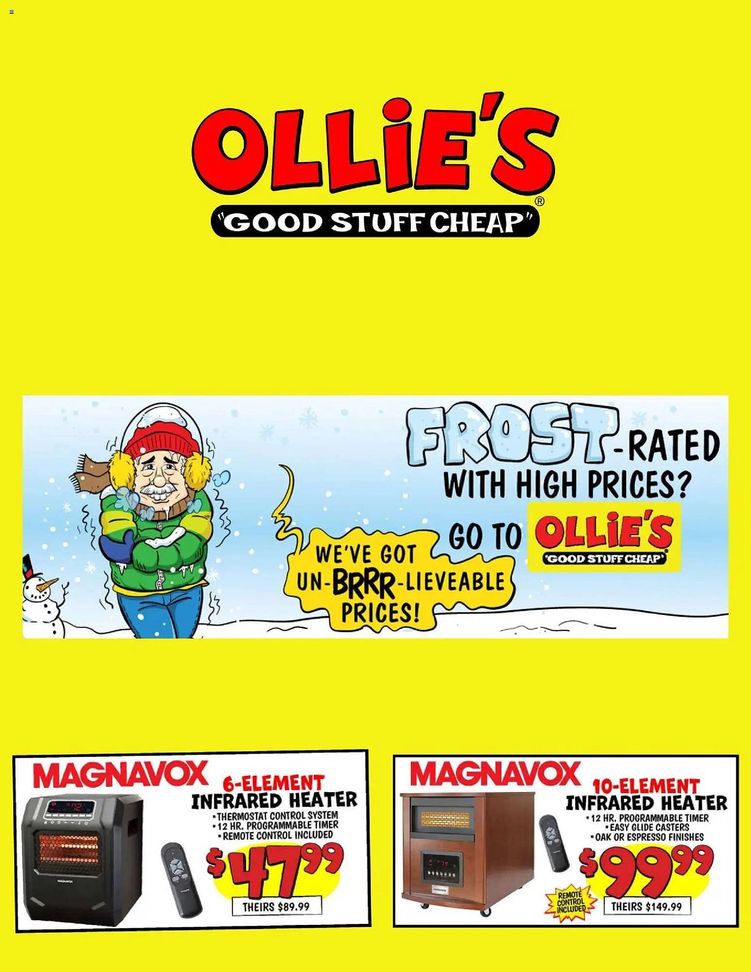 Ollie's weekly ad