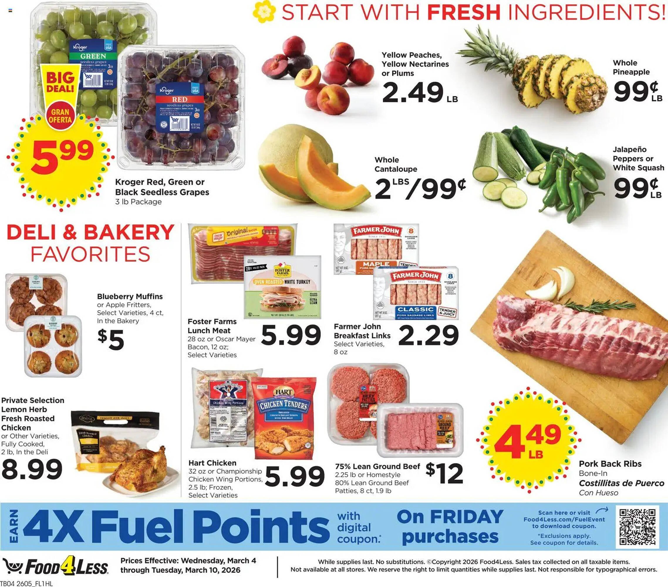 Food 4 Less weekly ad