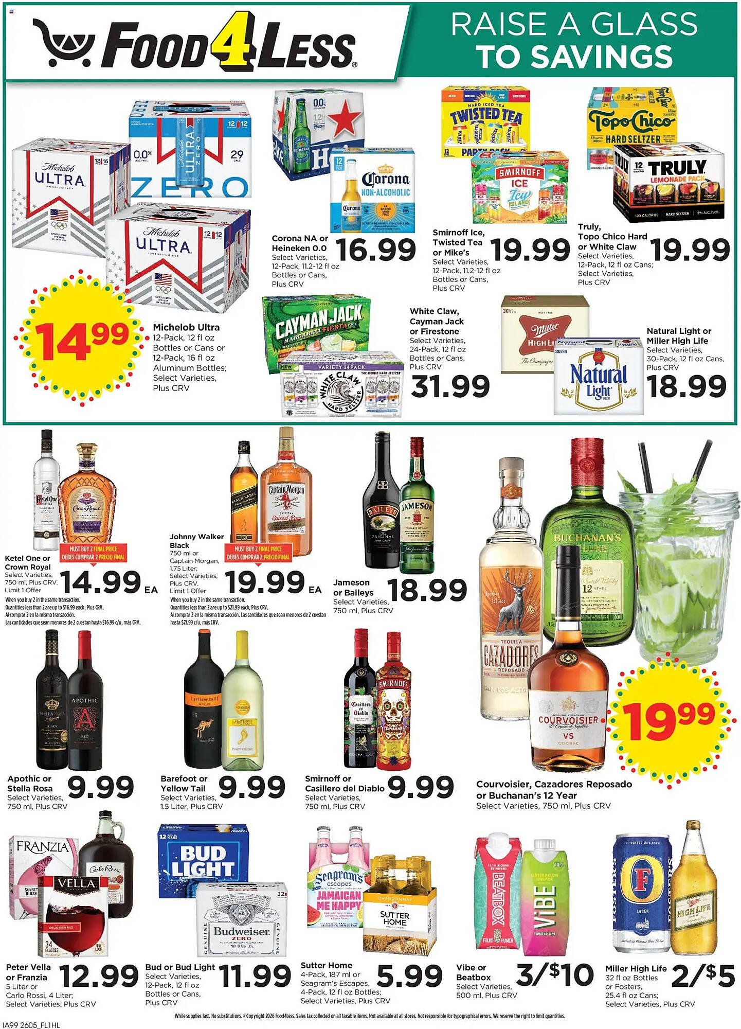 Food 4 Less weekly ad