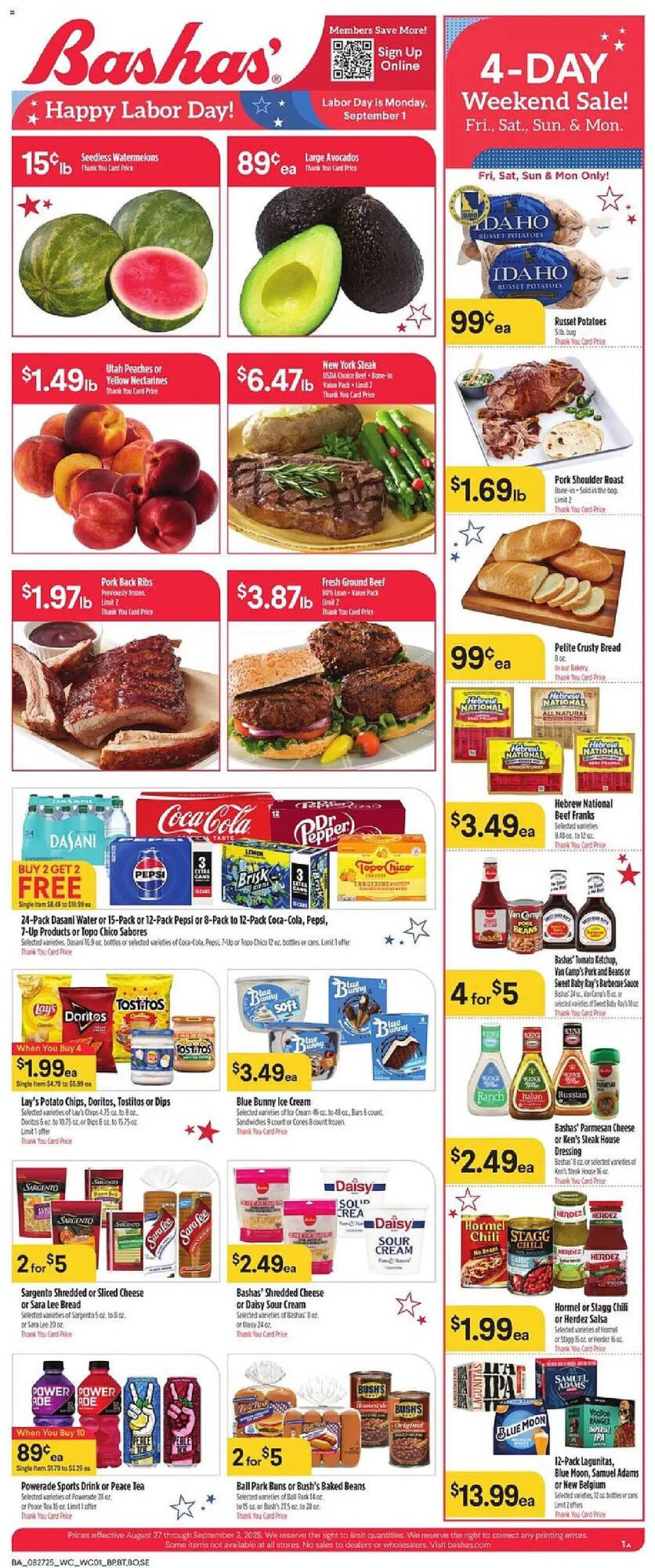 Bashas&#039; Weekly Ad (2025-08-27 - 2025-09-02) | 1
