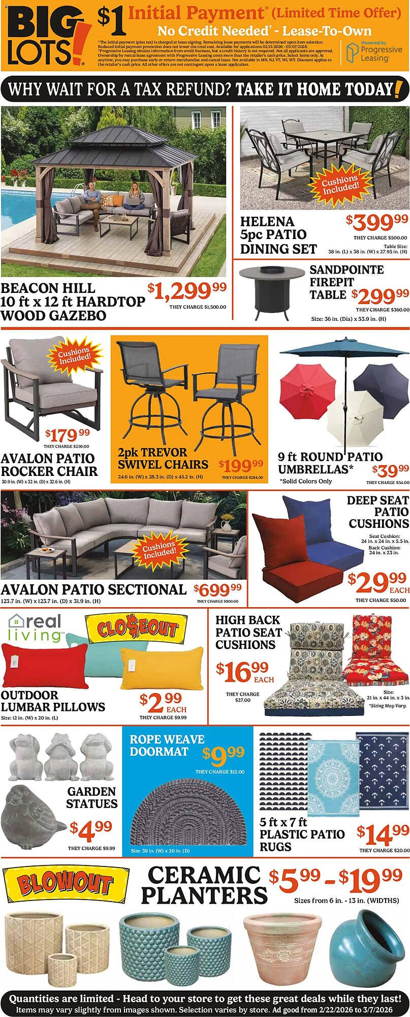 Big Lots weekly ad