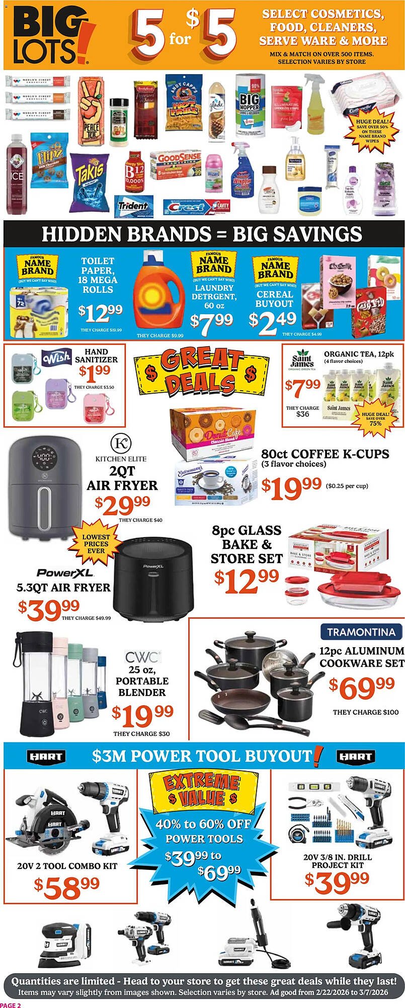 Big Lots weekly ad