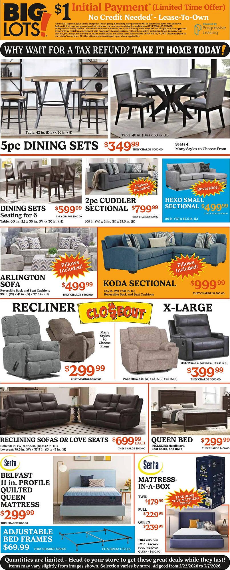 Big Lots weekly ad
