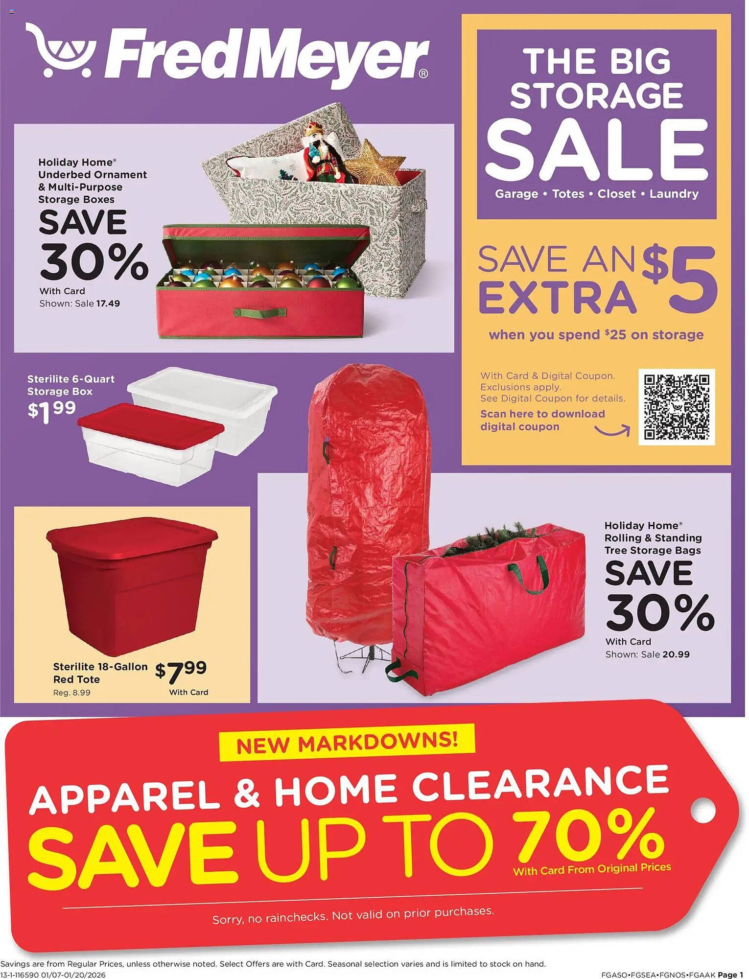 Fred Meyer weekly ad