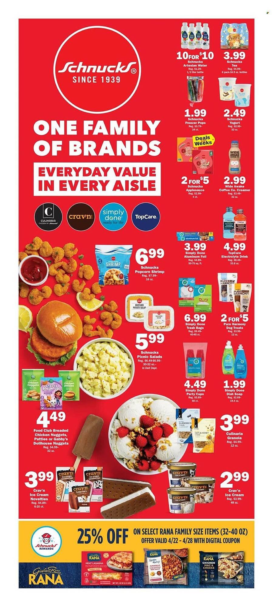 Schnucks weekly ad