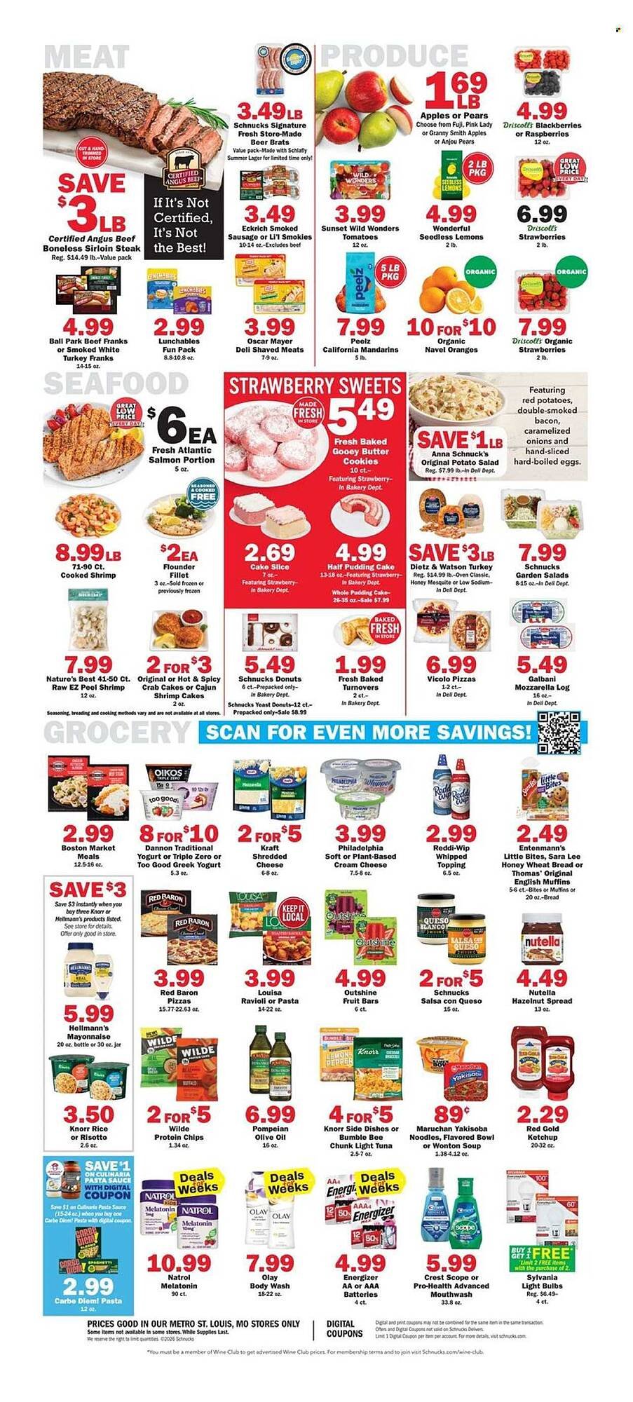Schnucks weekly ad