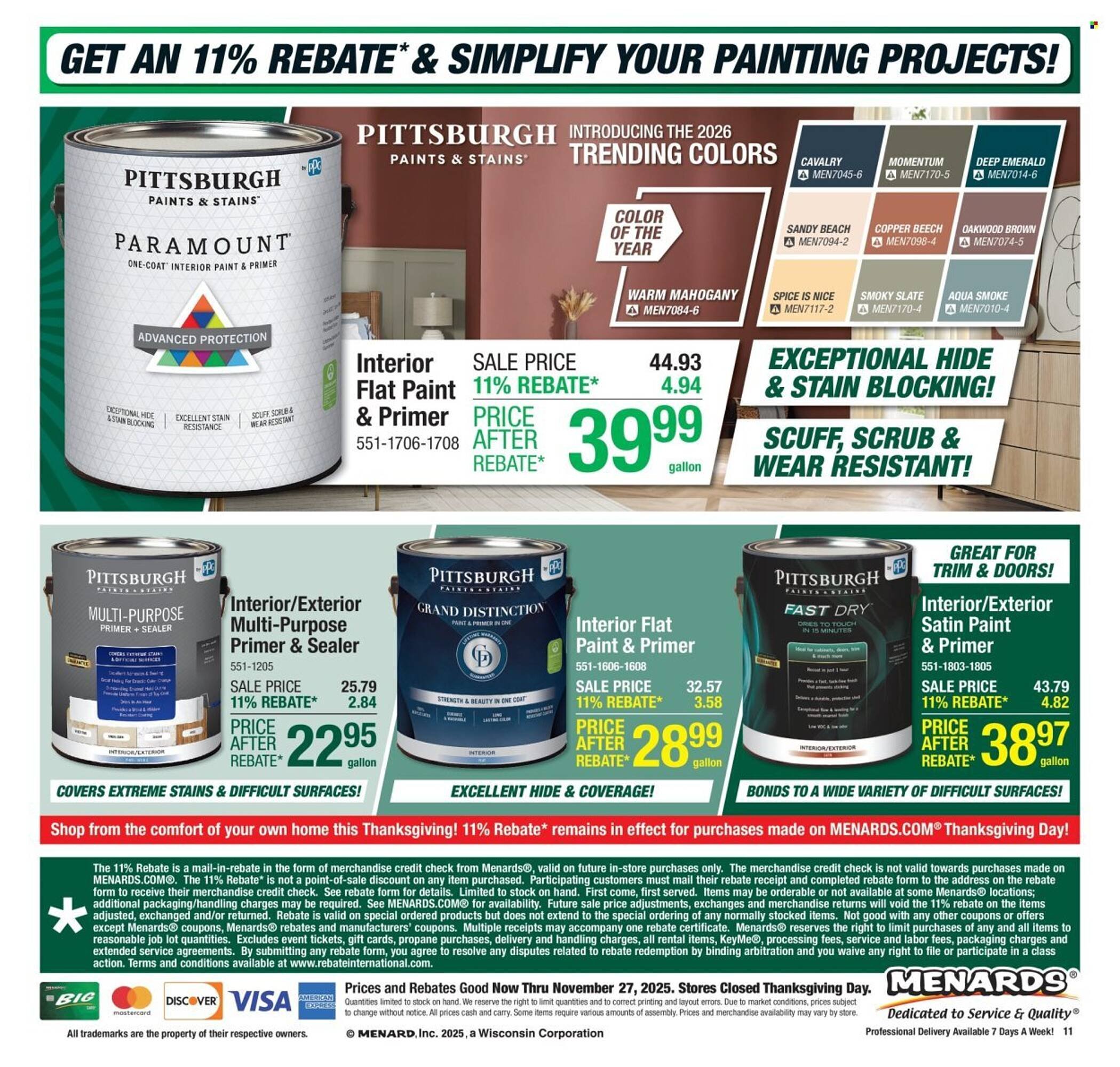 Menards weekly ad