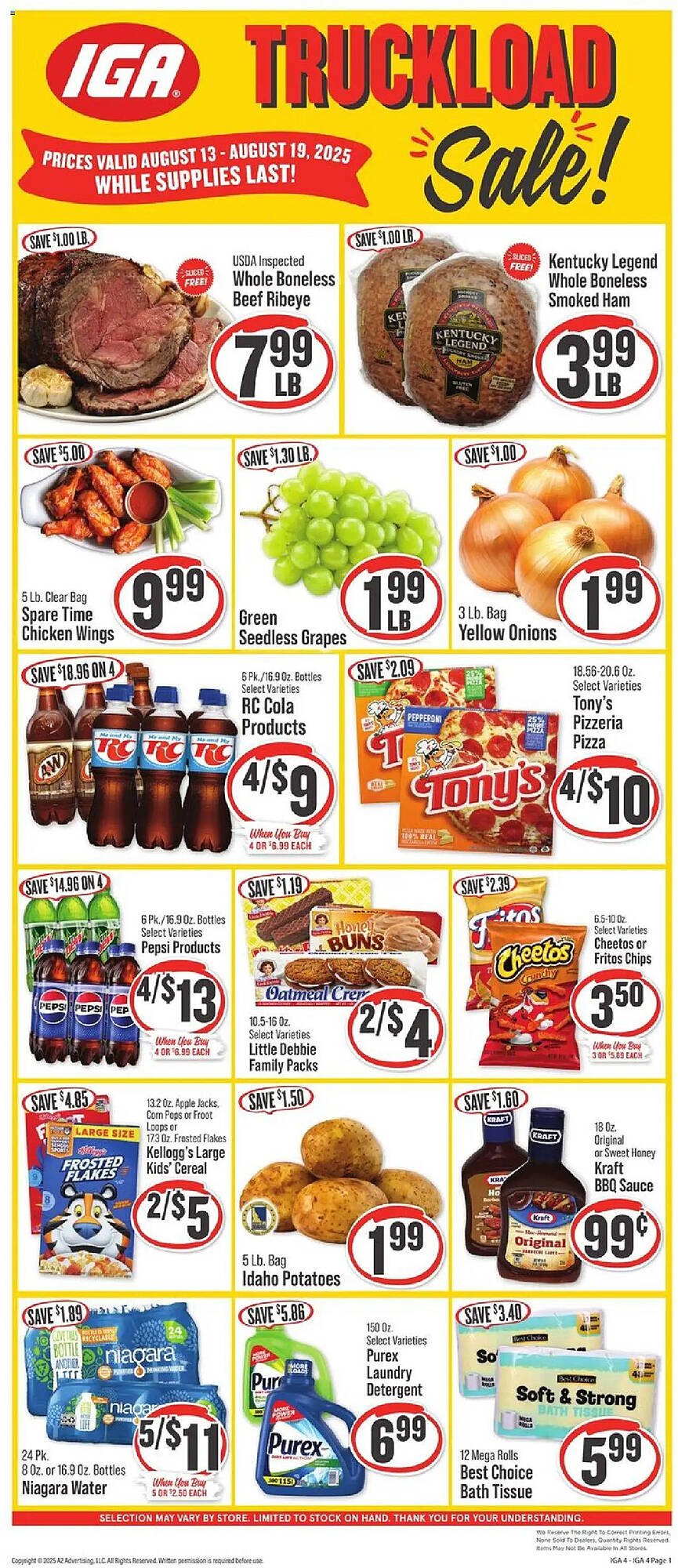 IGA Weekly Ad (2025-08-13 - 2025-08-20) | 1