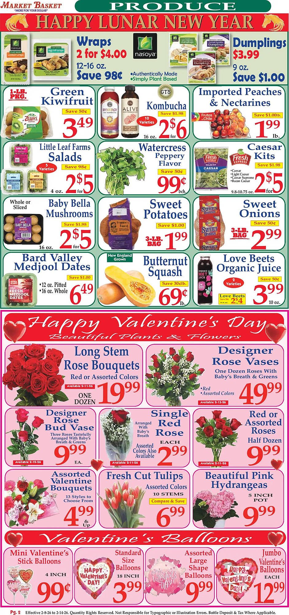 Market Basket weekly ad