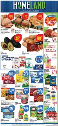 Homeland Market weekly ad