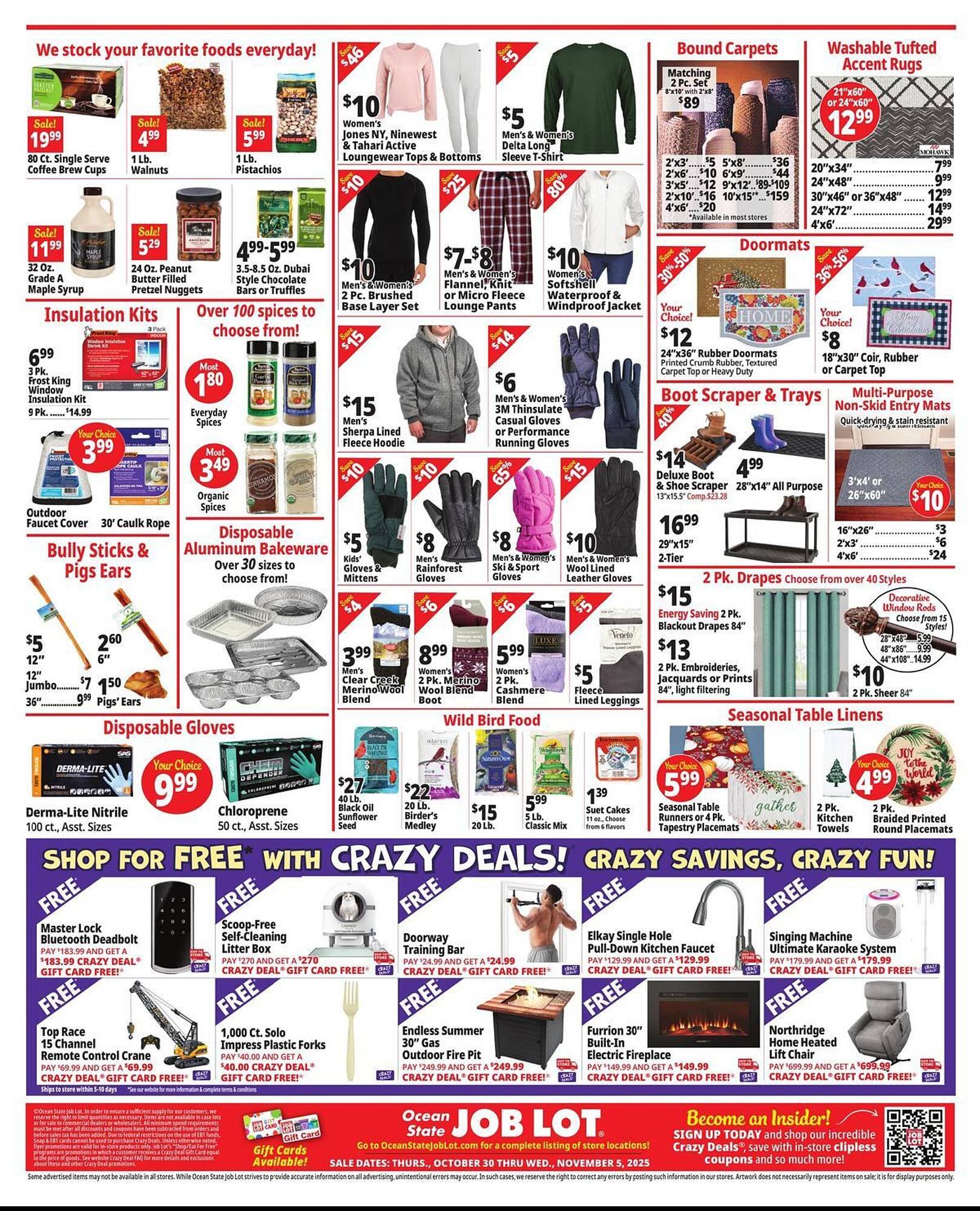 Ocean State Job Lot flyer (2025-10-30 - 2025-11-05) | 2