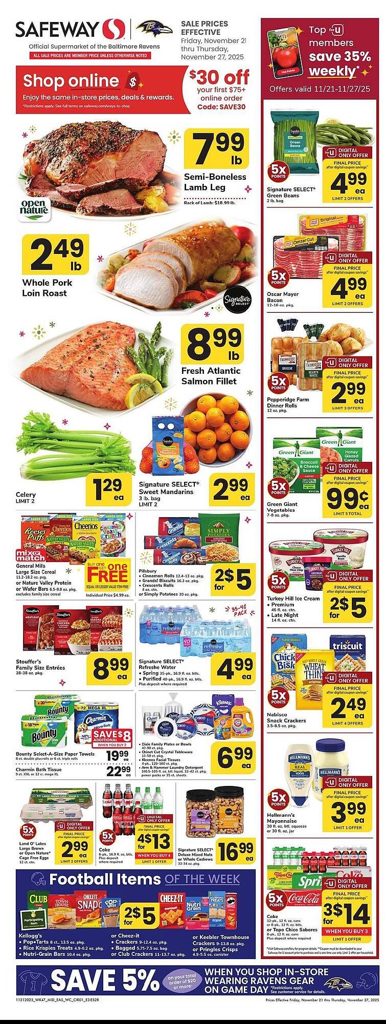 Safeway weekly ad
